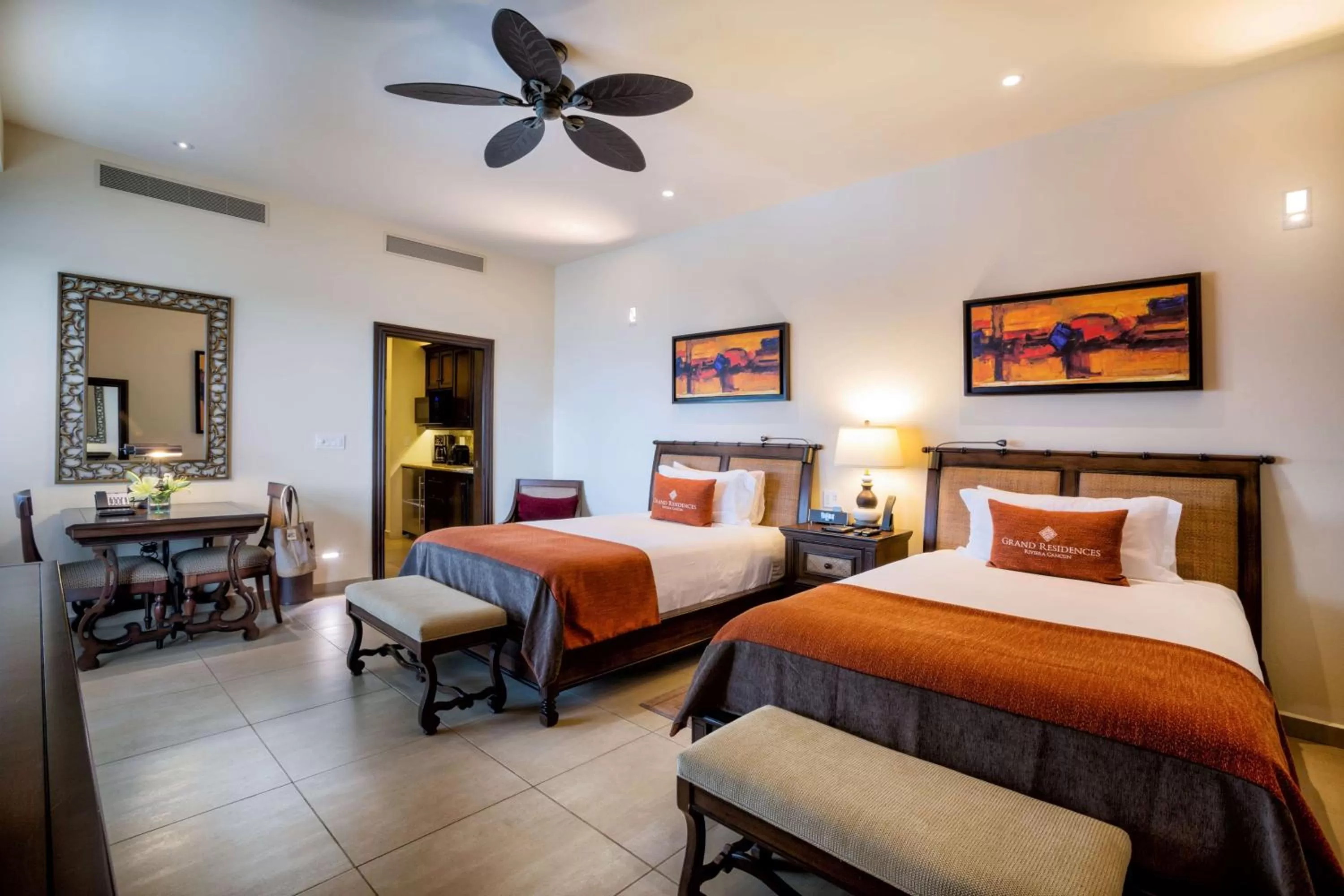 Photo of the whole room, Bed in Grand Residences Riviera Cancun, All Inclusive