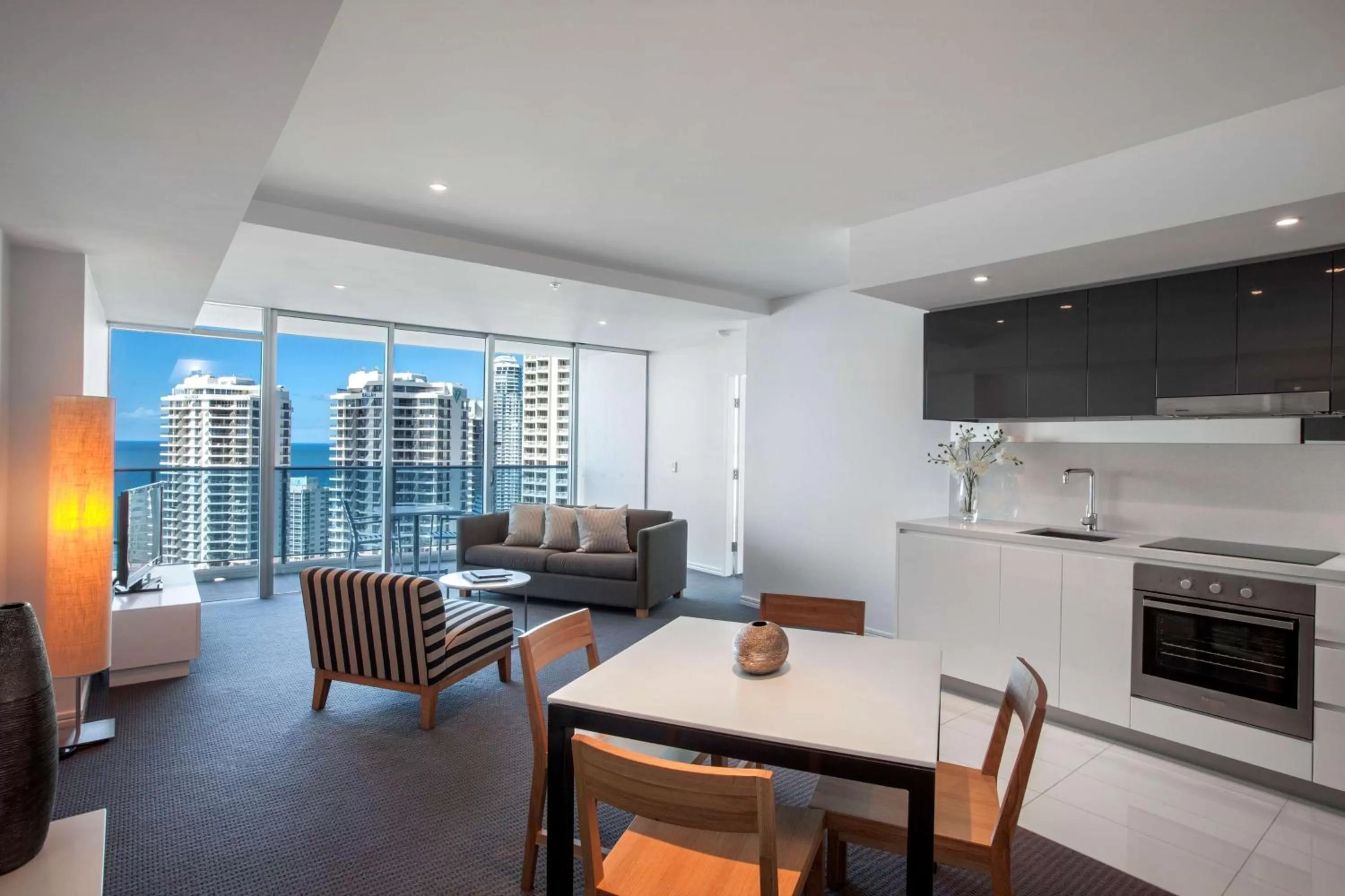 Kitchen or kitchenette in Hilton Surfers Paradise Hotel & Residences