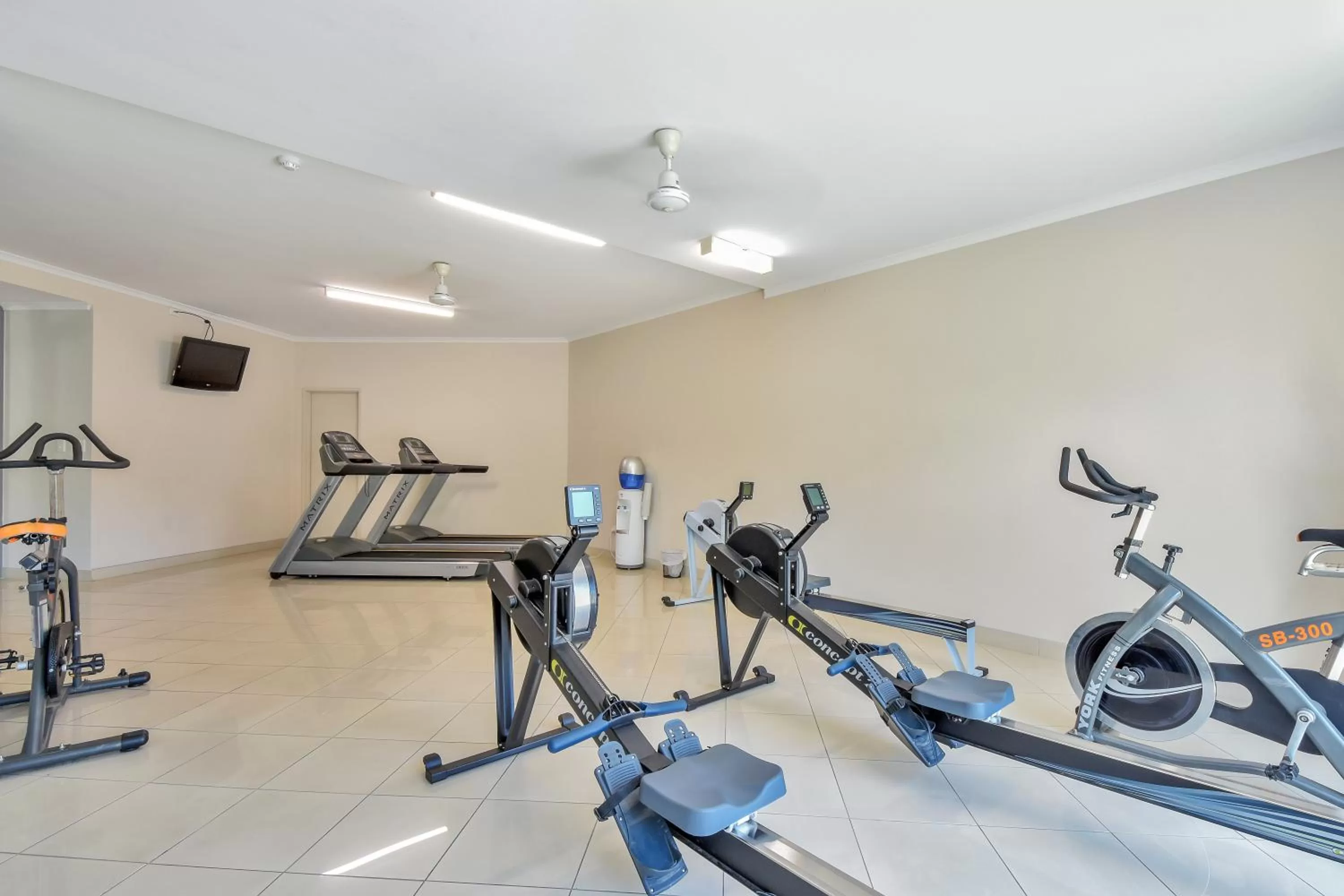 Fitness centre/facilities in Argus Apartments Darwin