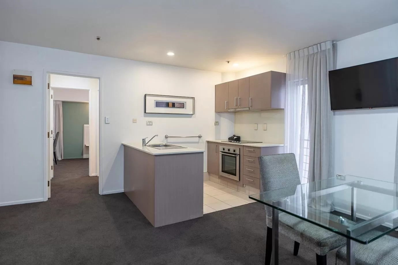 kitchen in Mercure Wellington Central City Hotel and Apartments