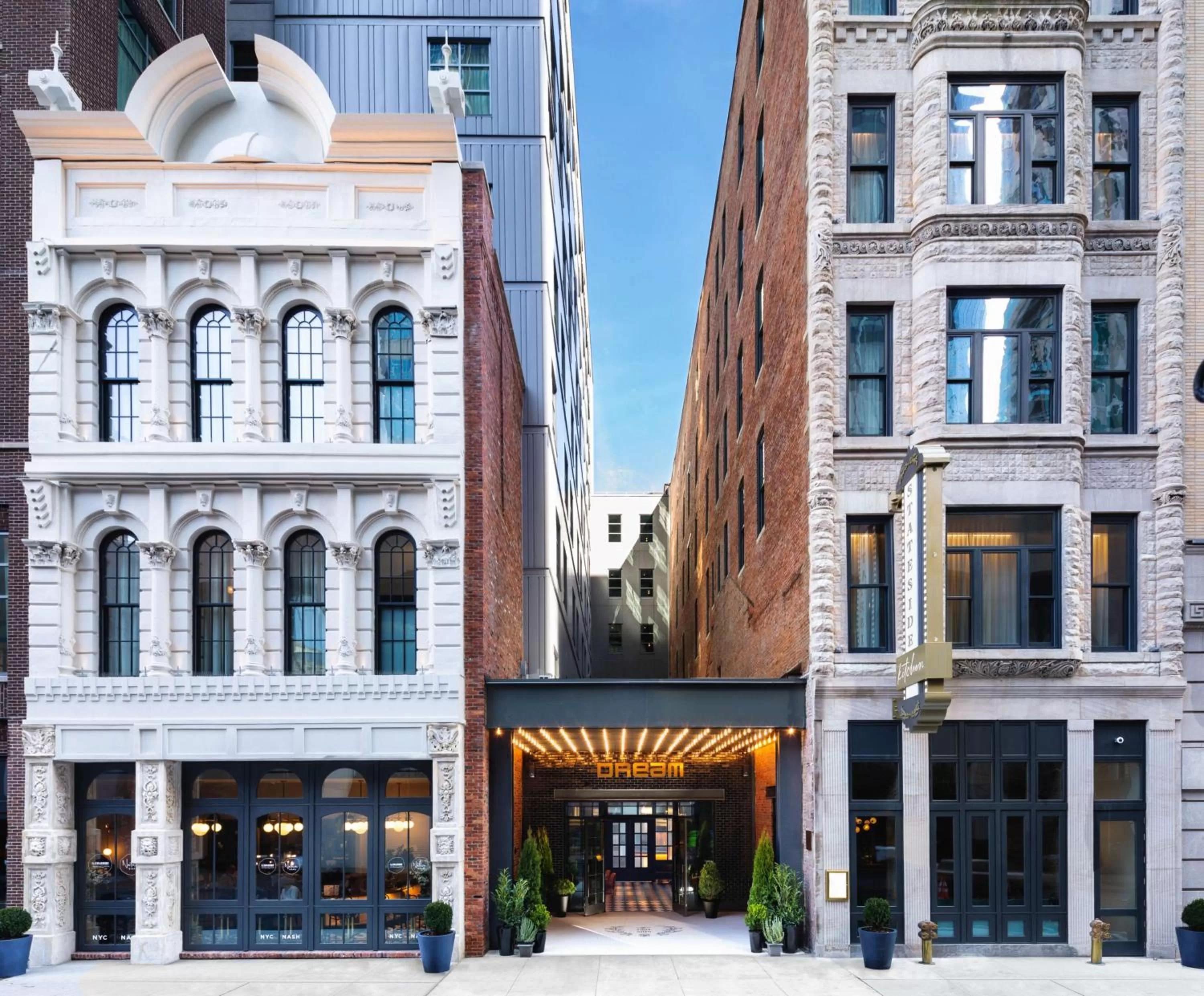 Property building in Dream Nashville, by Hyatt