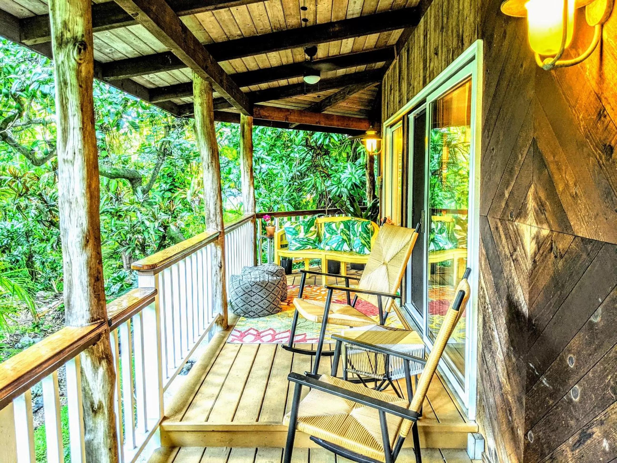 Balcony/Terrace in Kehena Mauka Nui Club LGBTQIA+ Clothing Optional