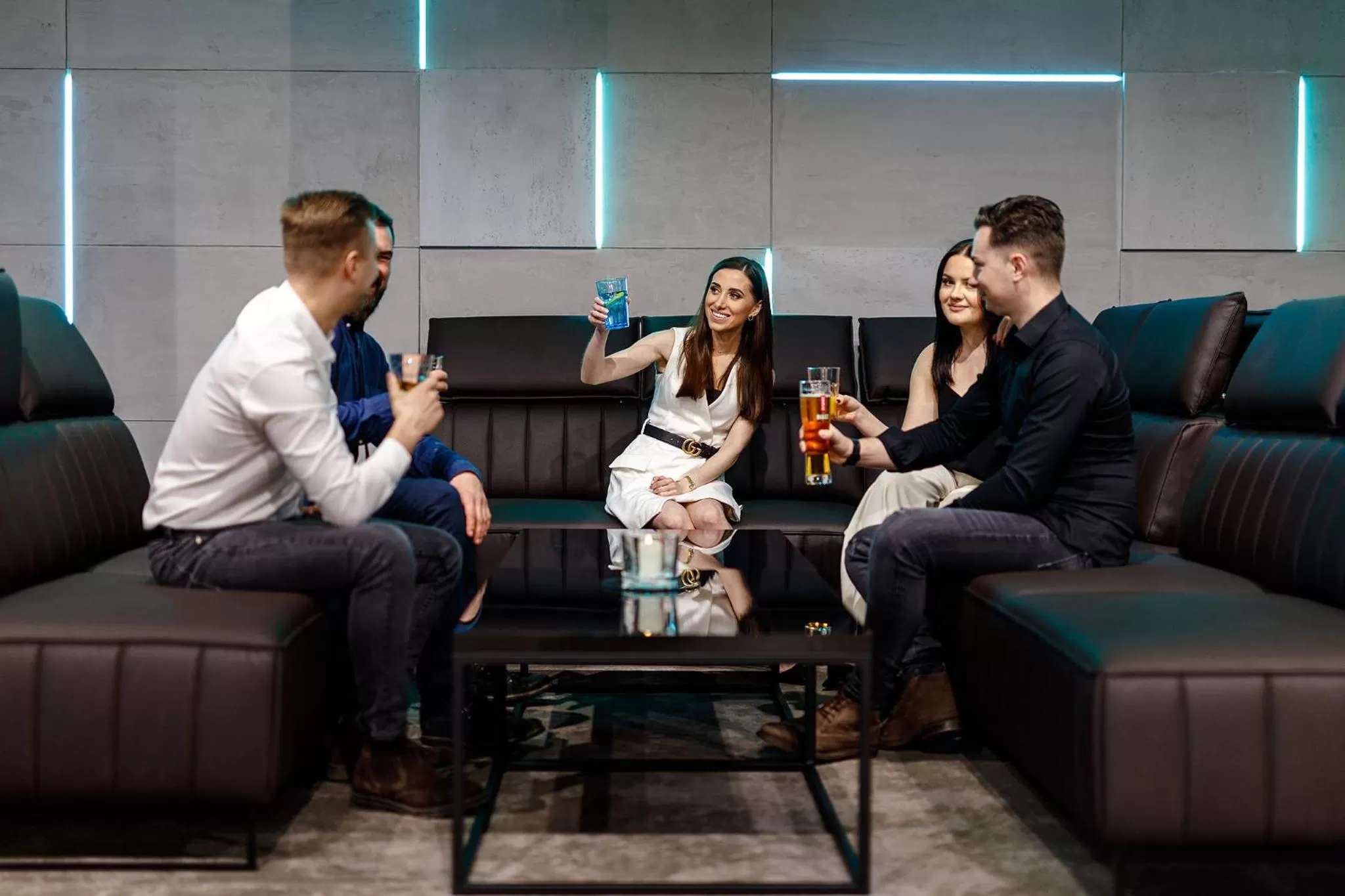 People in Hotel Robert's Port