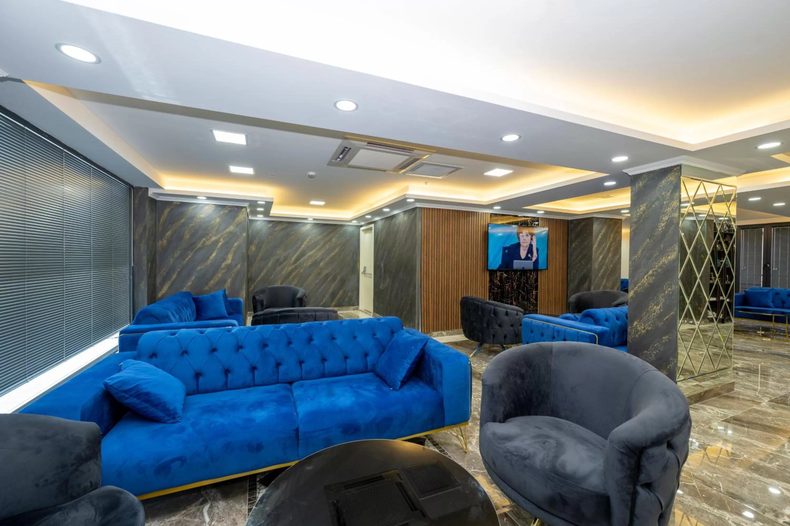 Communal lounge/ TV room in SKYSTAR DELUXE HOTEL