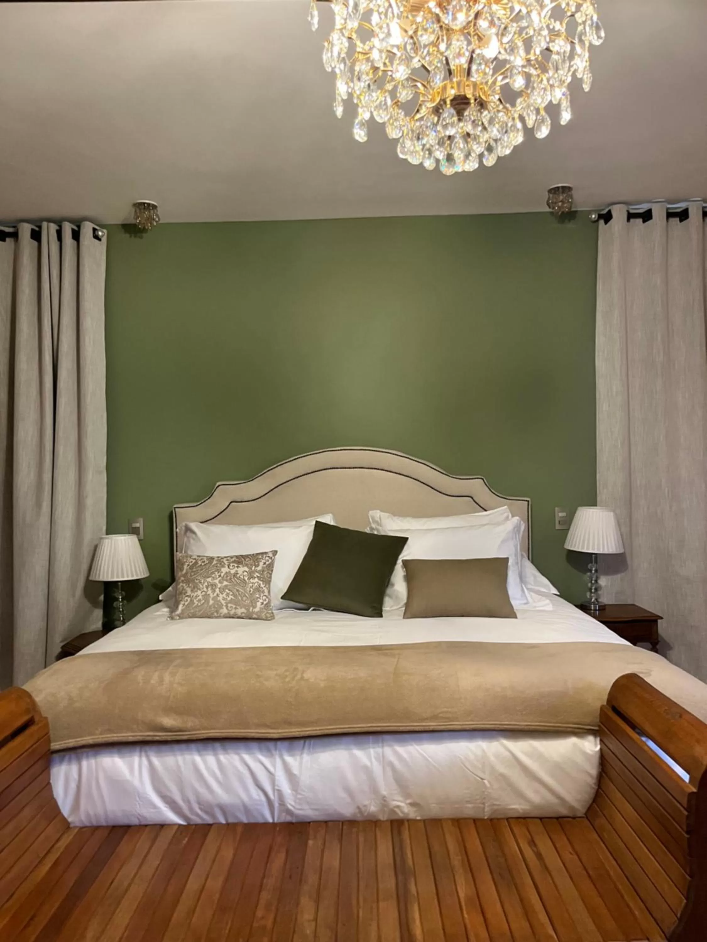 Bed in Pousada Dona Bendita