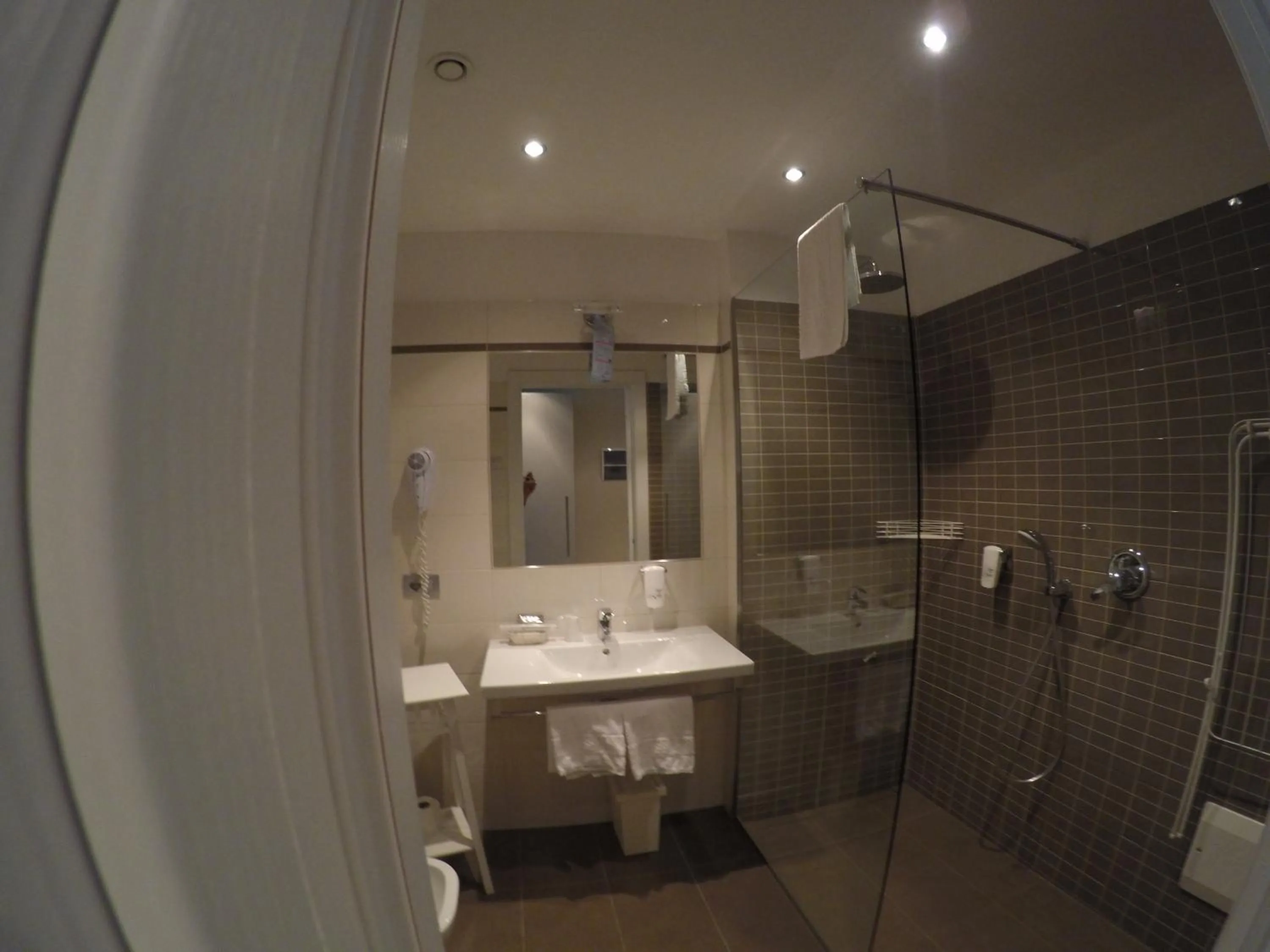 Bathroom in Tullio Hotel