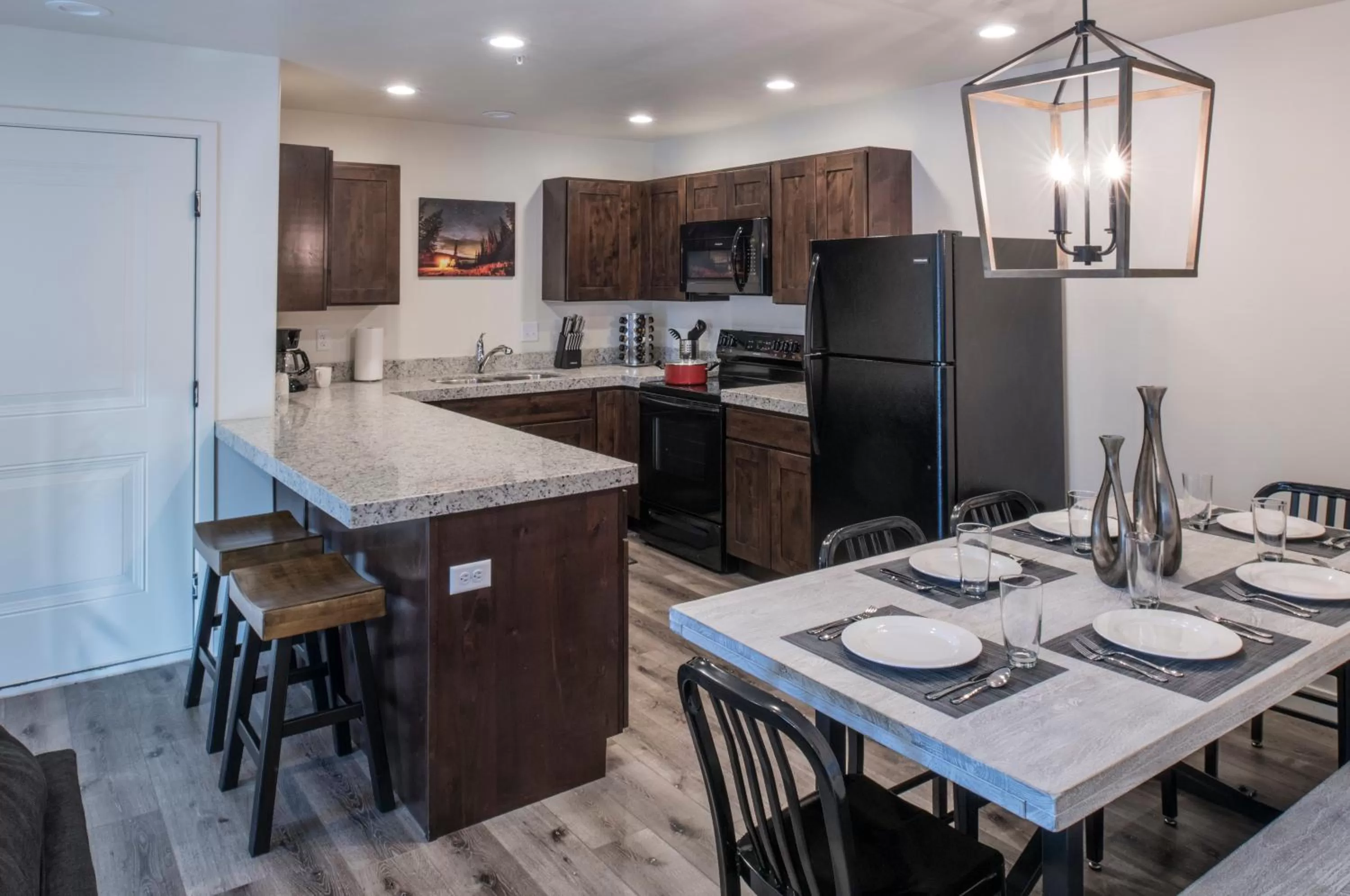 Kitchen or kitchenette in Moab Redcliff Condos