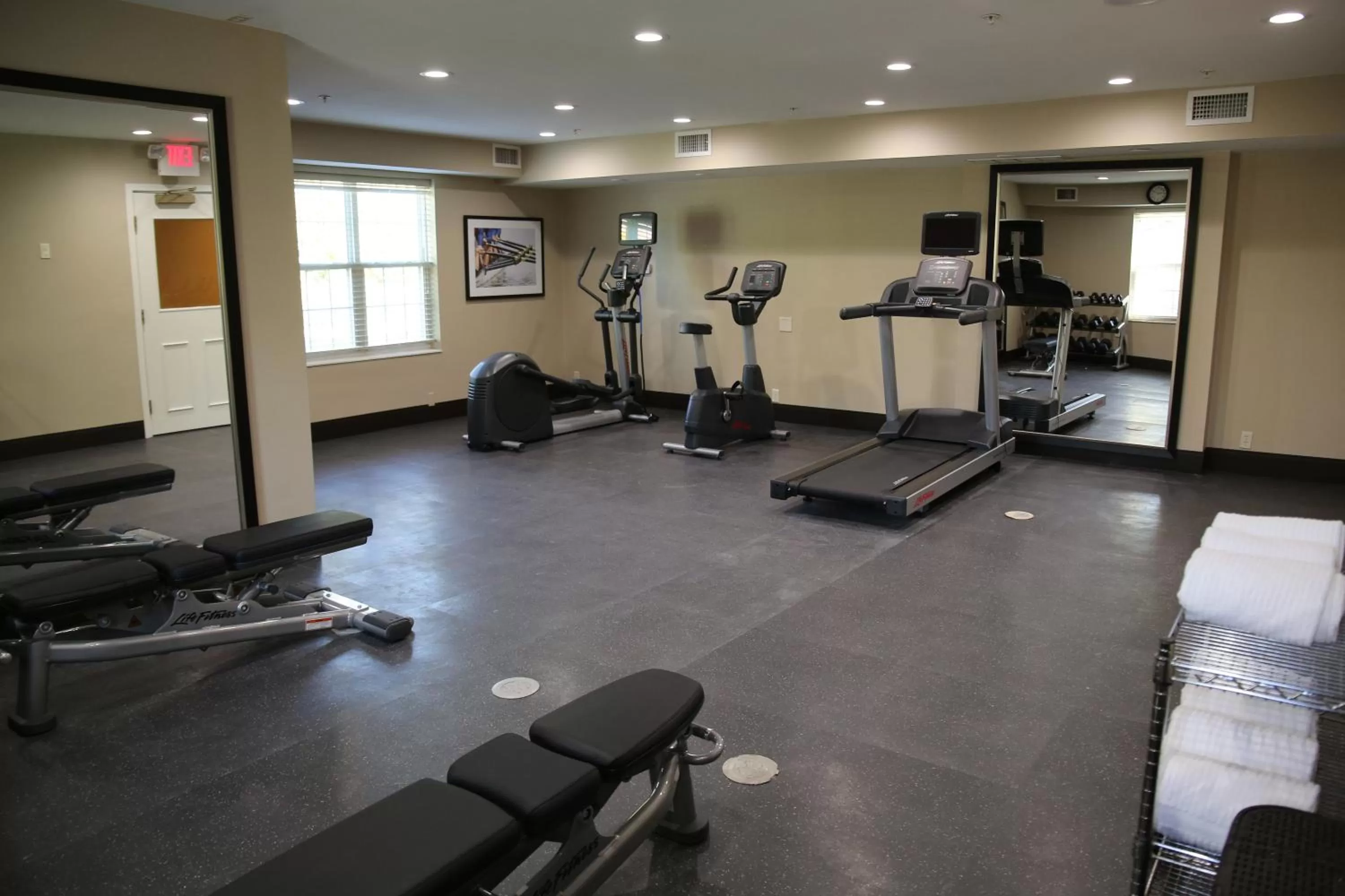 Fitness centre/facilities in Candlewood Suites - Portland - Scarborough by IHG