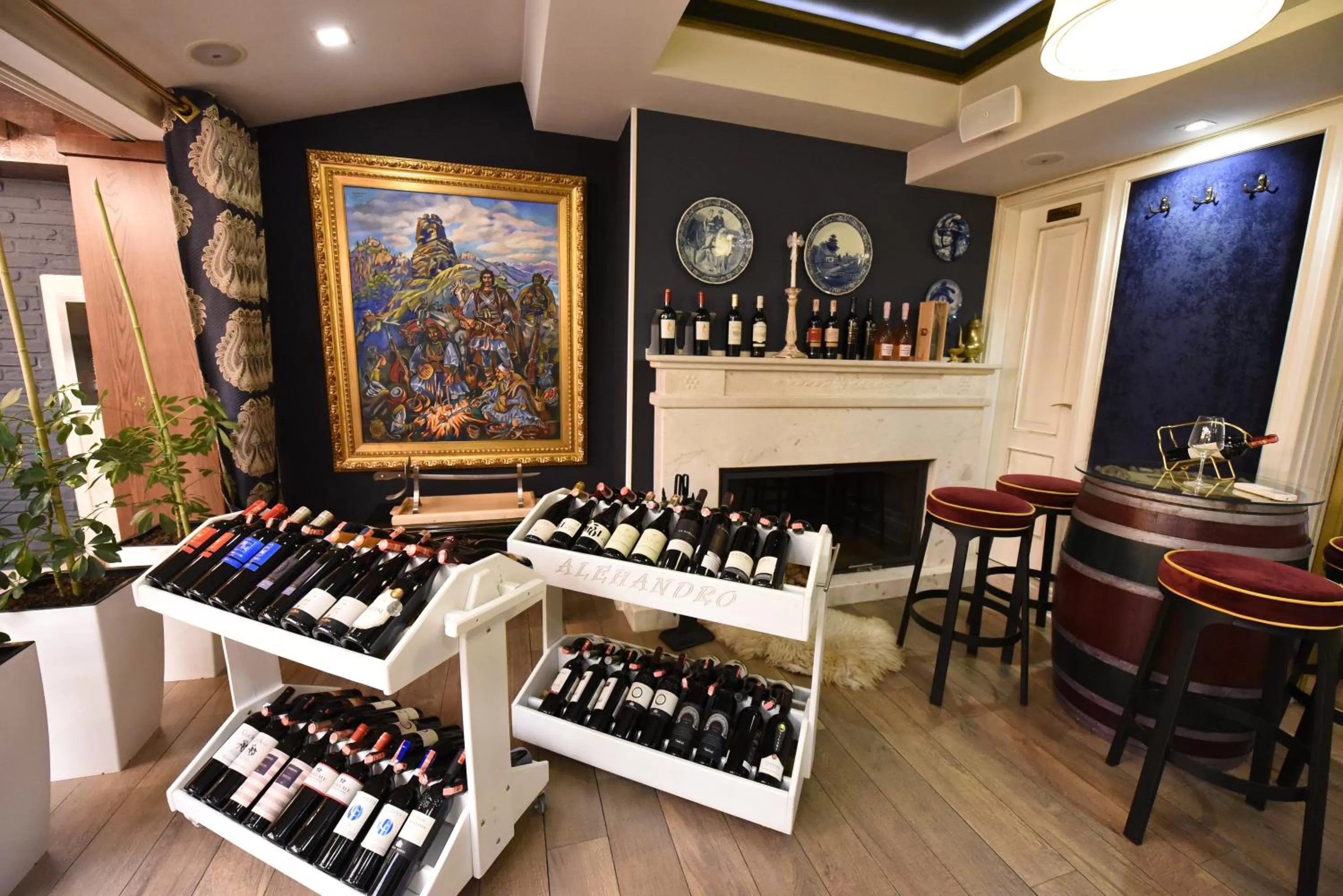 Drinks in Hotel Hymeti's Palace