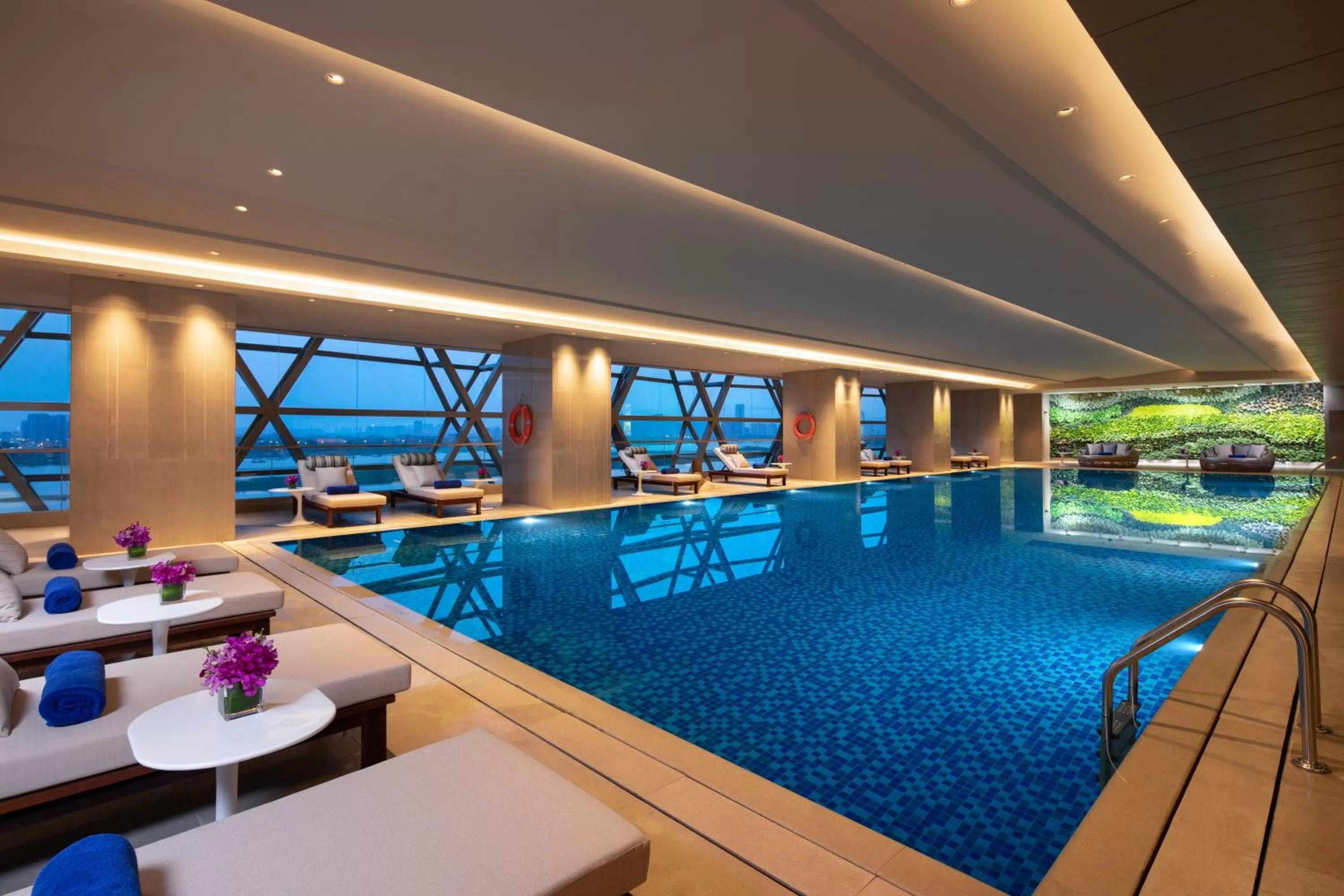 Swimming pool in InterContinental Quanzhou by IHG