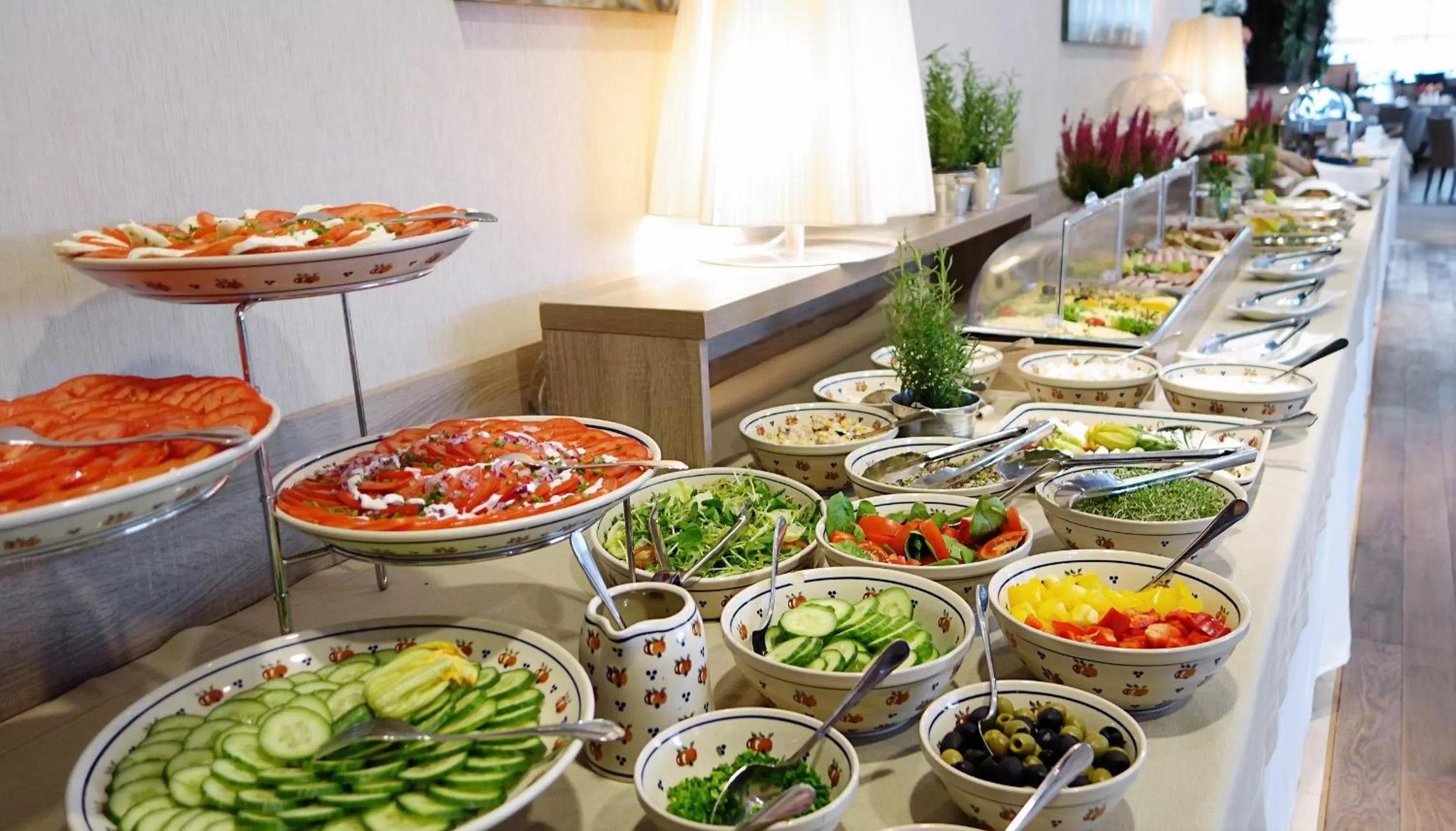 Buffet breakfast in Hotel Rzeszów