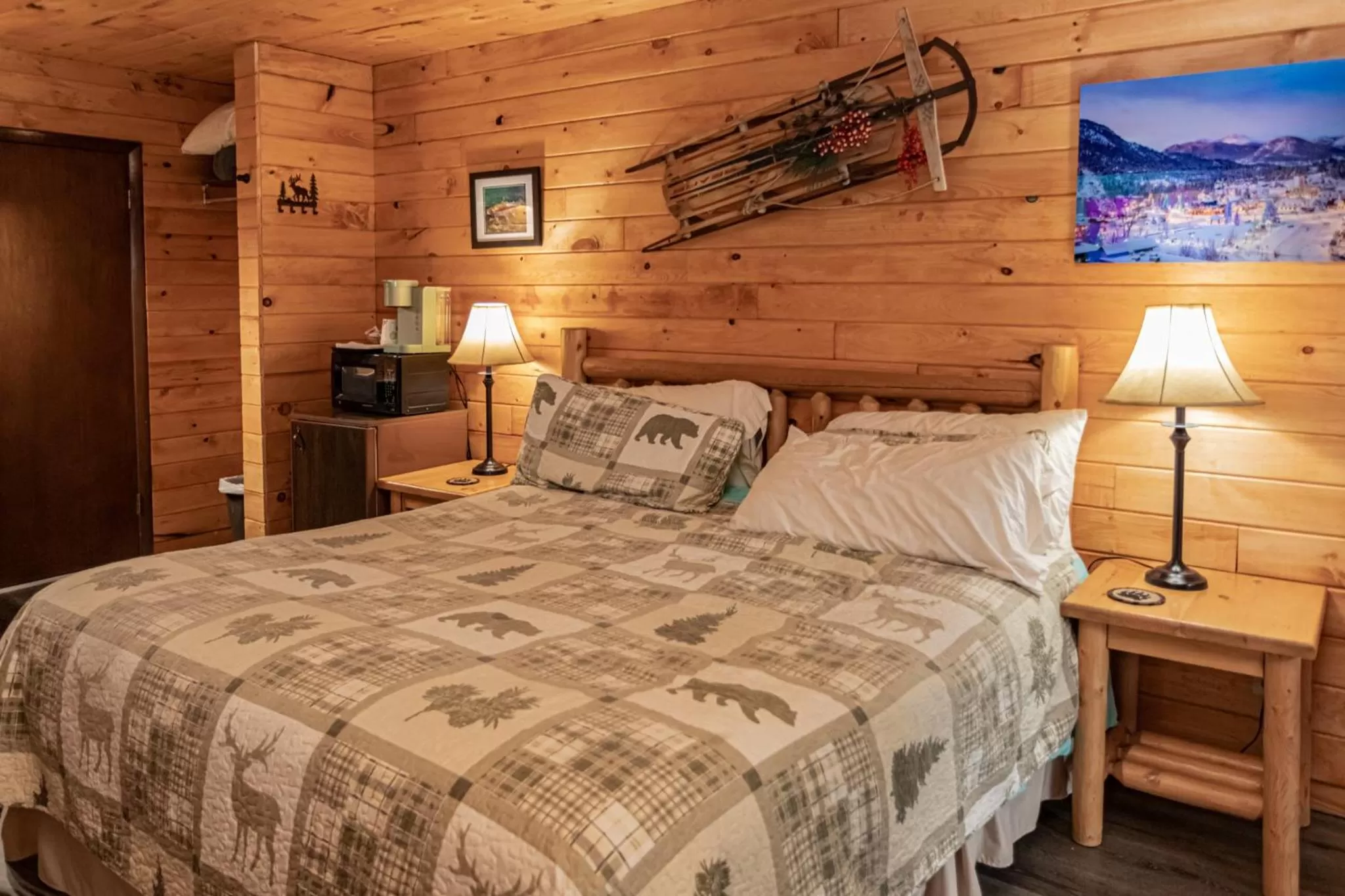 Bed in Nicky's Resort