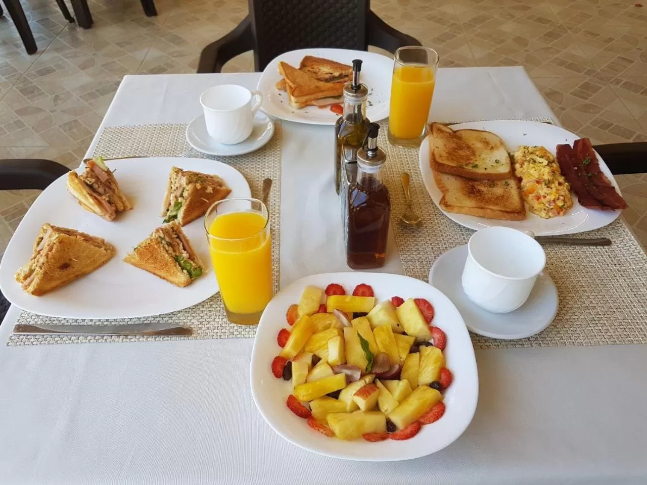 Breakfast in Caribbean Diamond Boutique Hotel