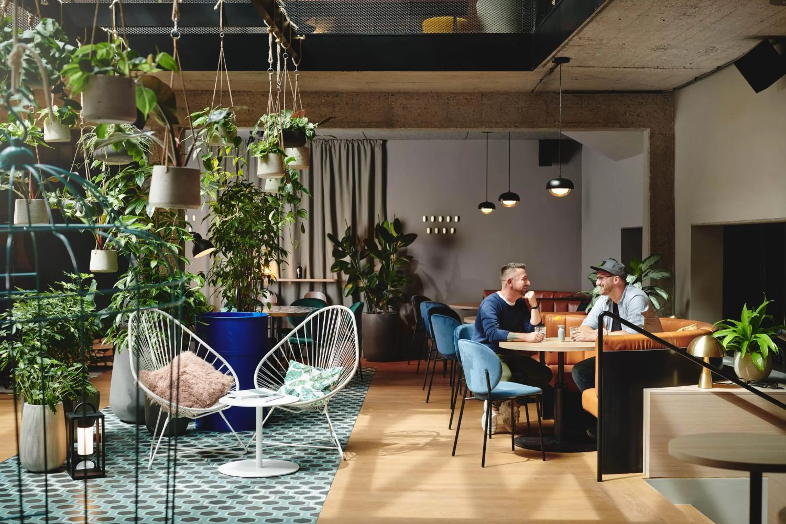 Decorative detail in Hotel Gilbert