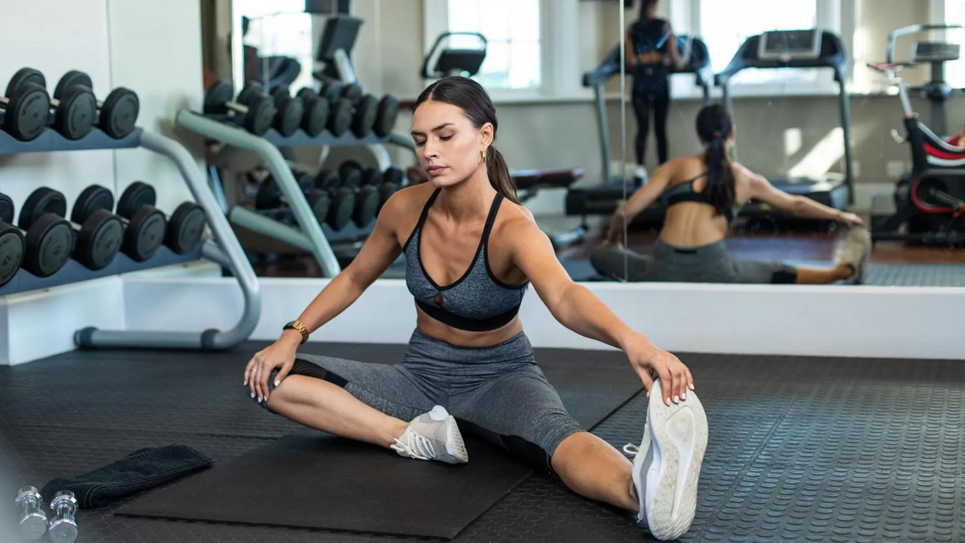 Fitness centre/facilities in Queen Victoria Hotel by NEWMARK