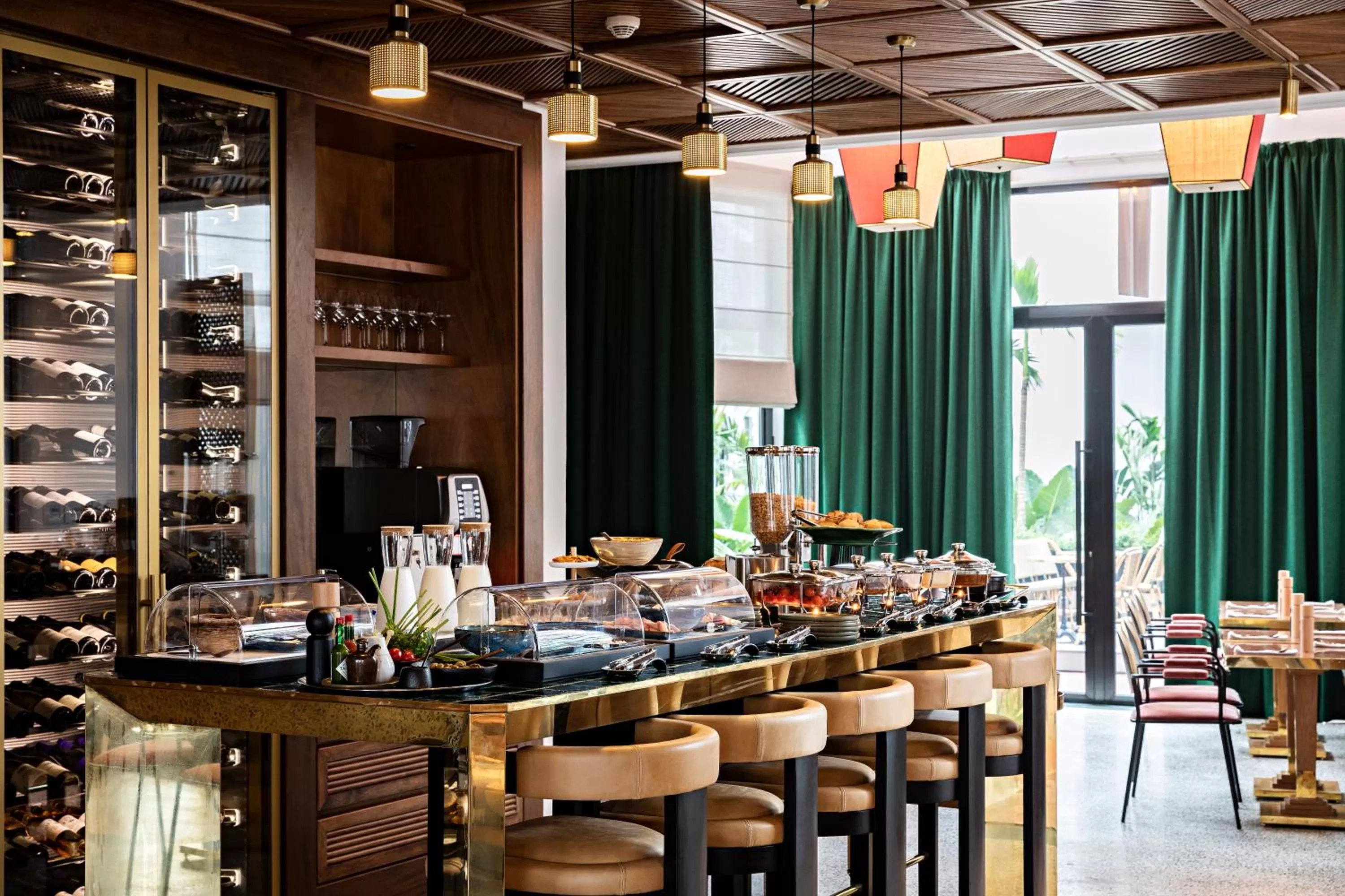 Breakfast in La Maison Palmier Abidjan, a Member of Design Hotels