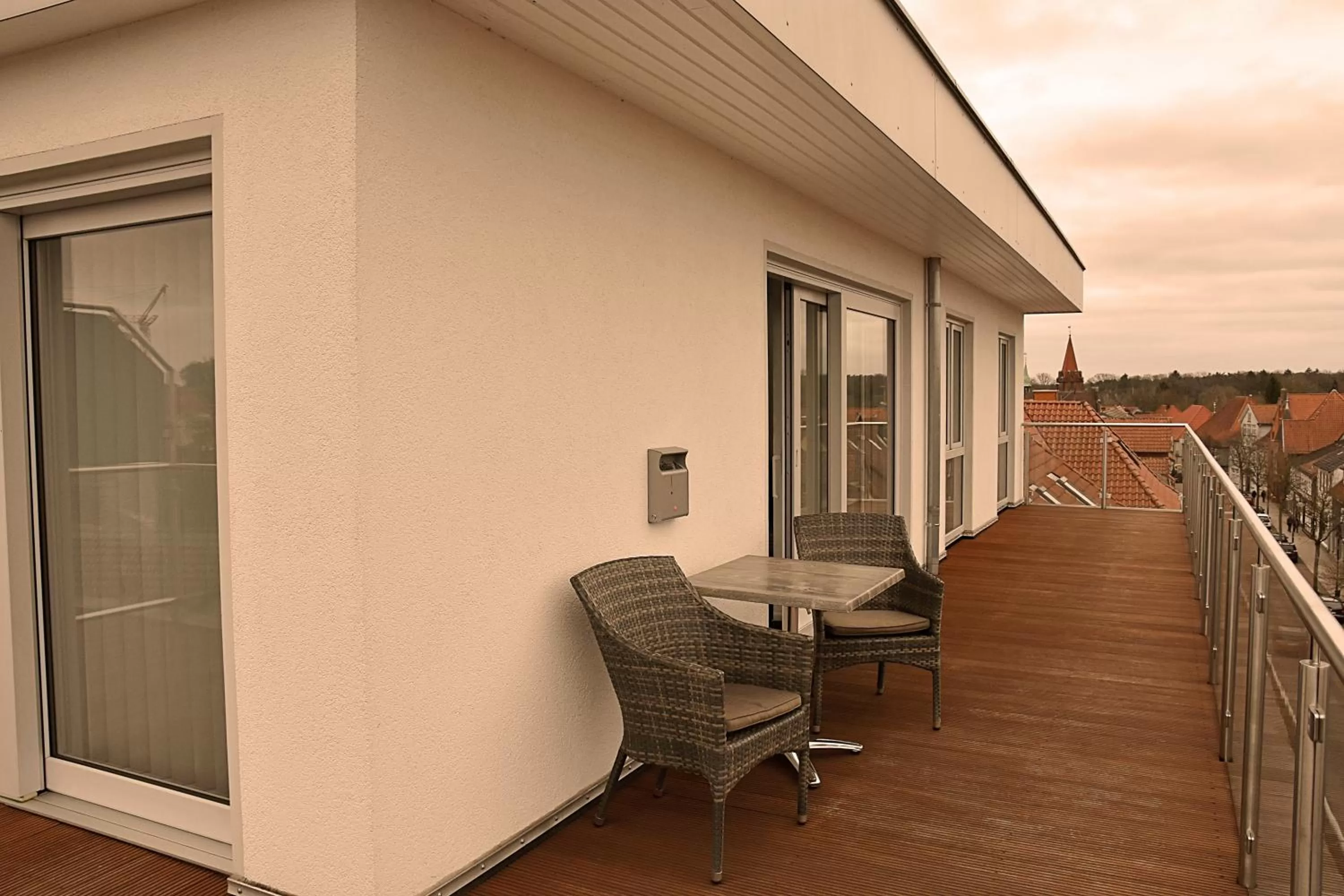 Balcony/Terrace in Hotel Walsroder Hof