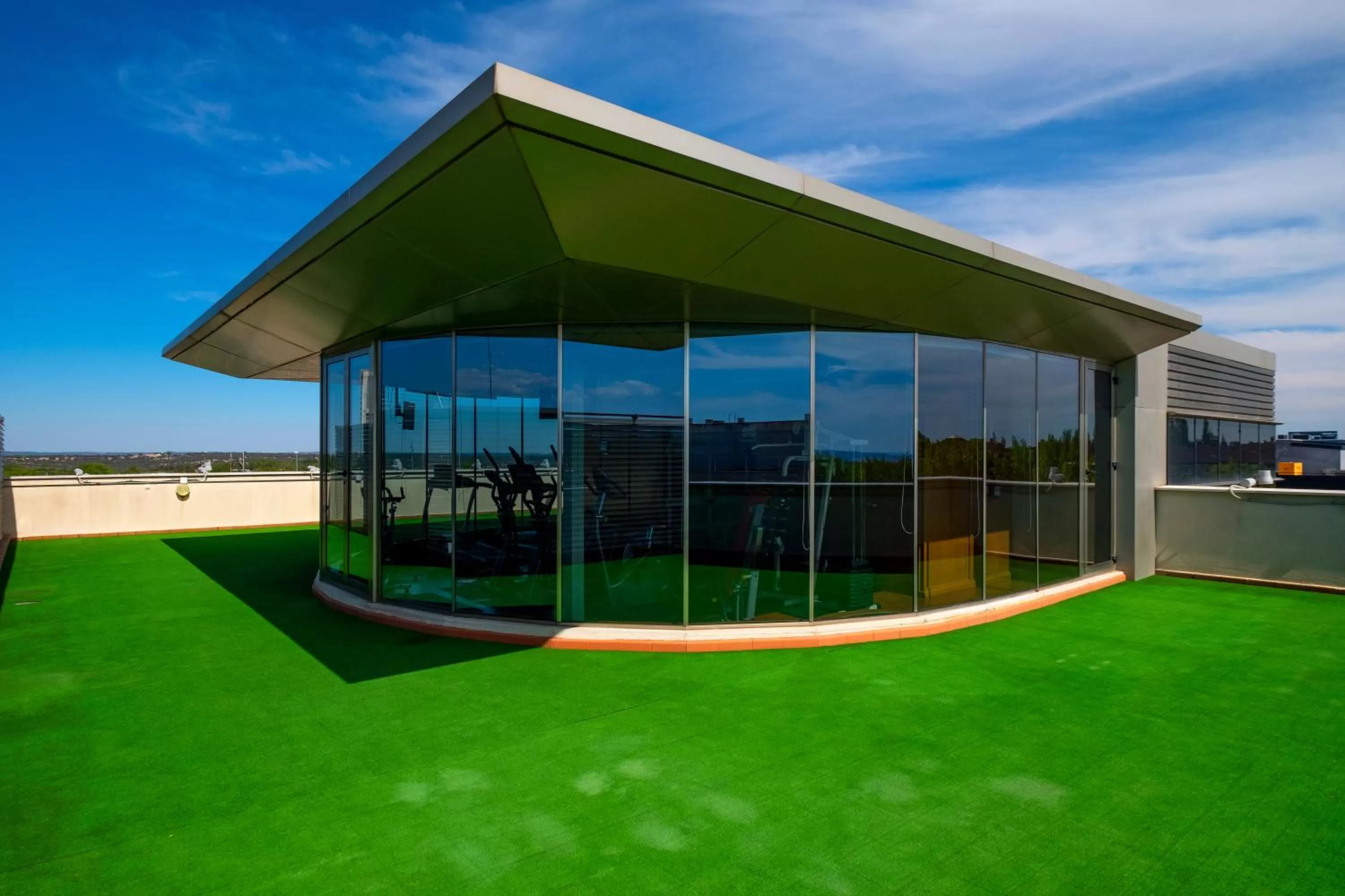 Solarium in Hotel Attica21 Las Rozas