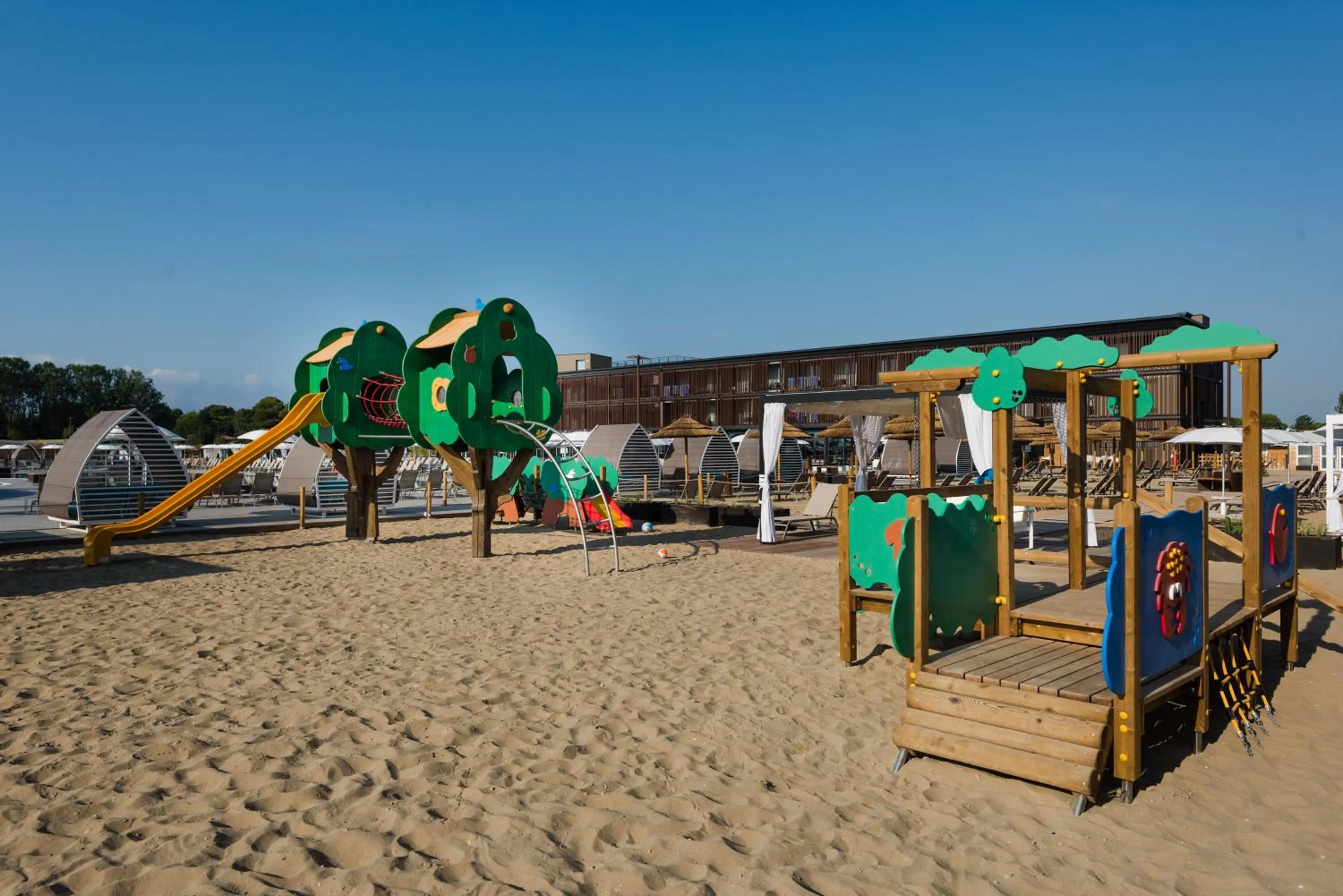 Children play ground in Lino delle Fate Eco Resort
