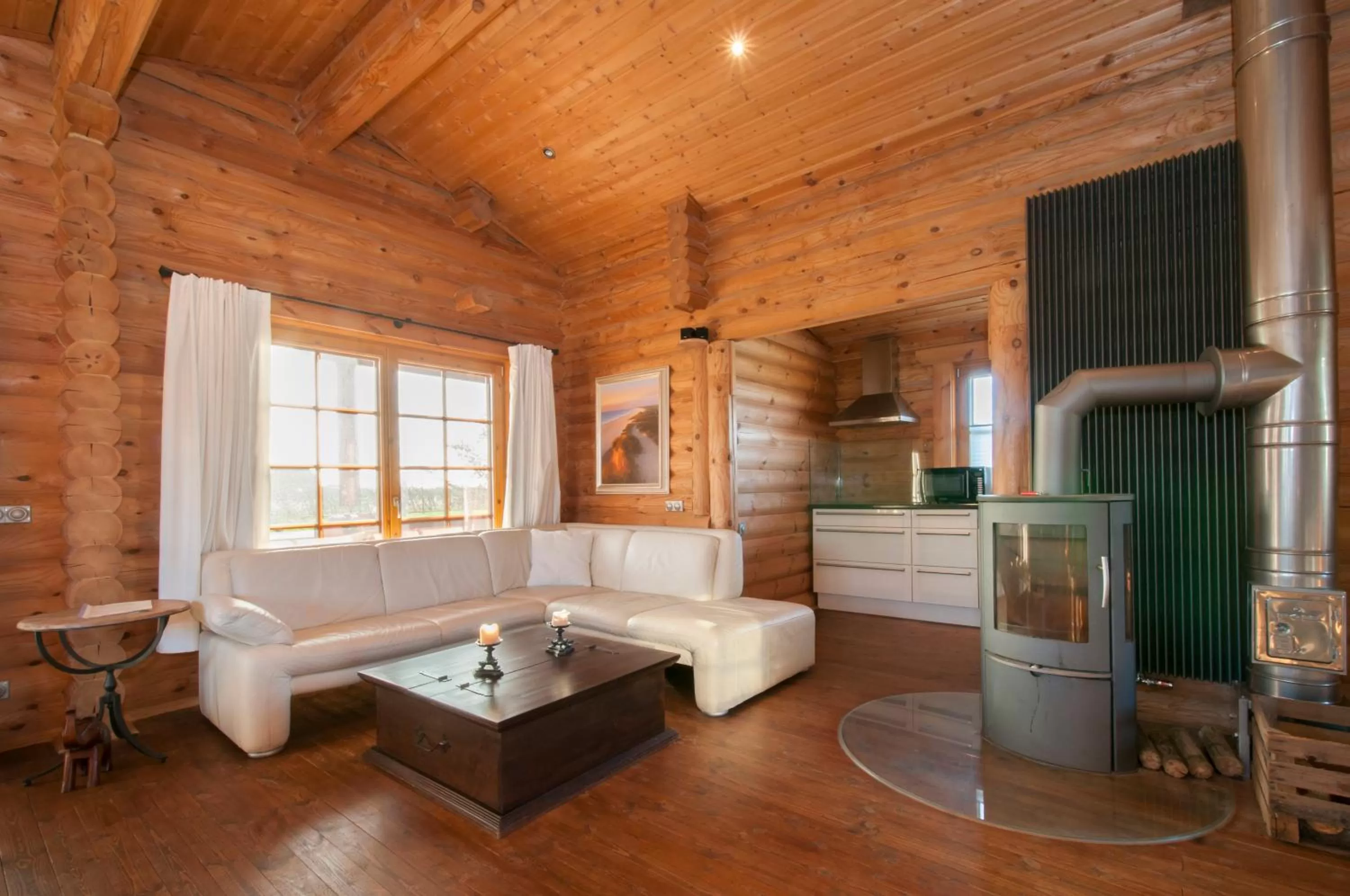 Kitchen or kitchenette in Hotel Villa Altes Land