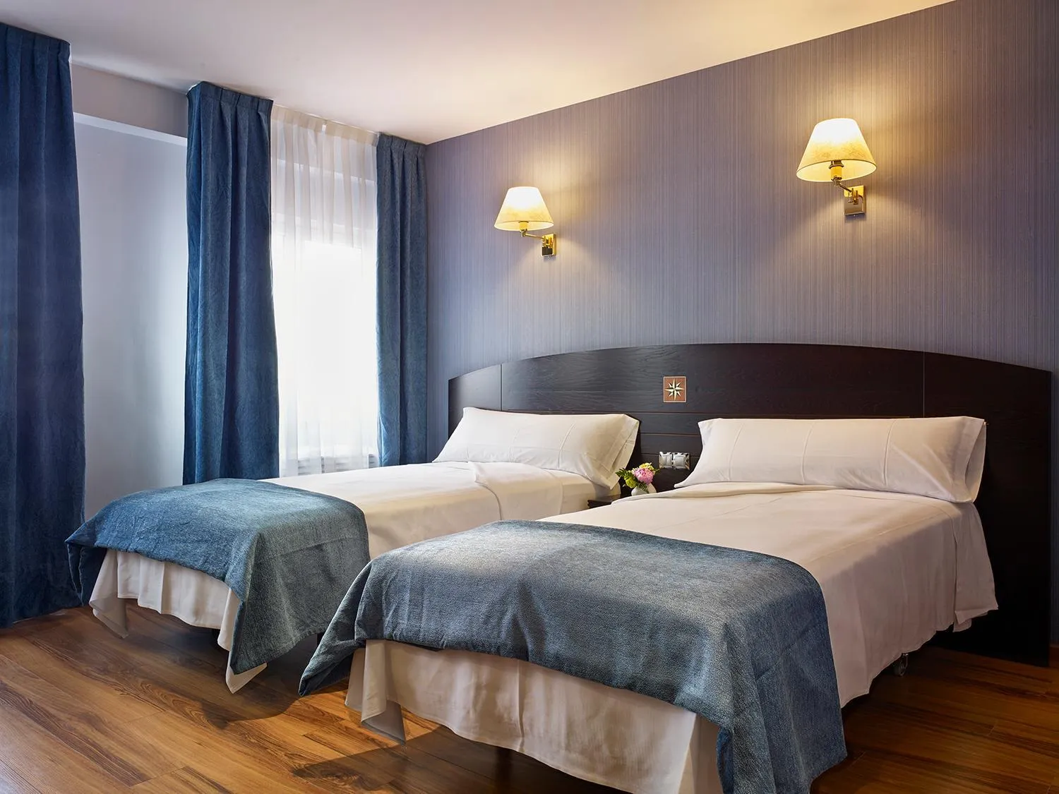 Bed in Hotel 40 Nudos