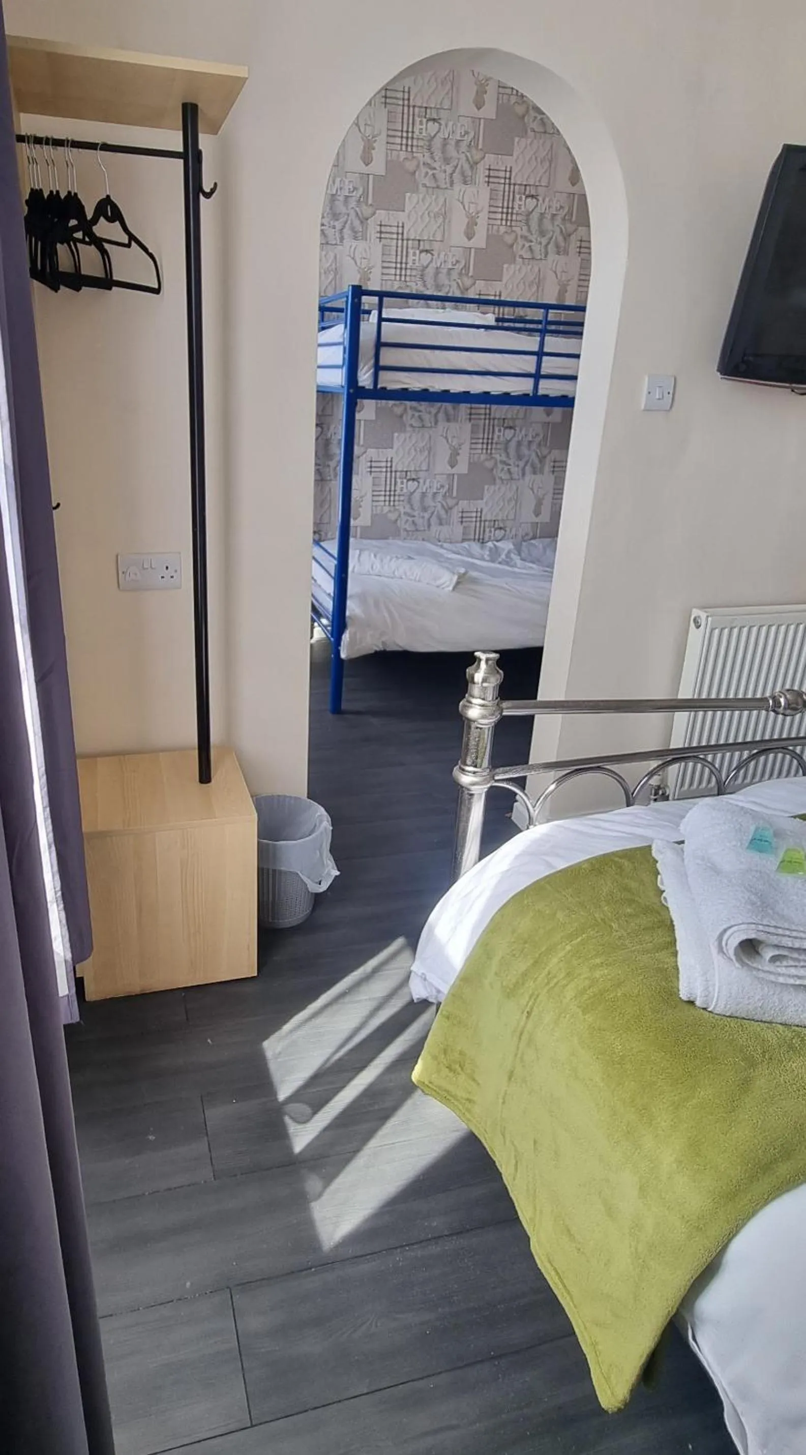 Bed in Habberly House Hotel