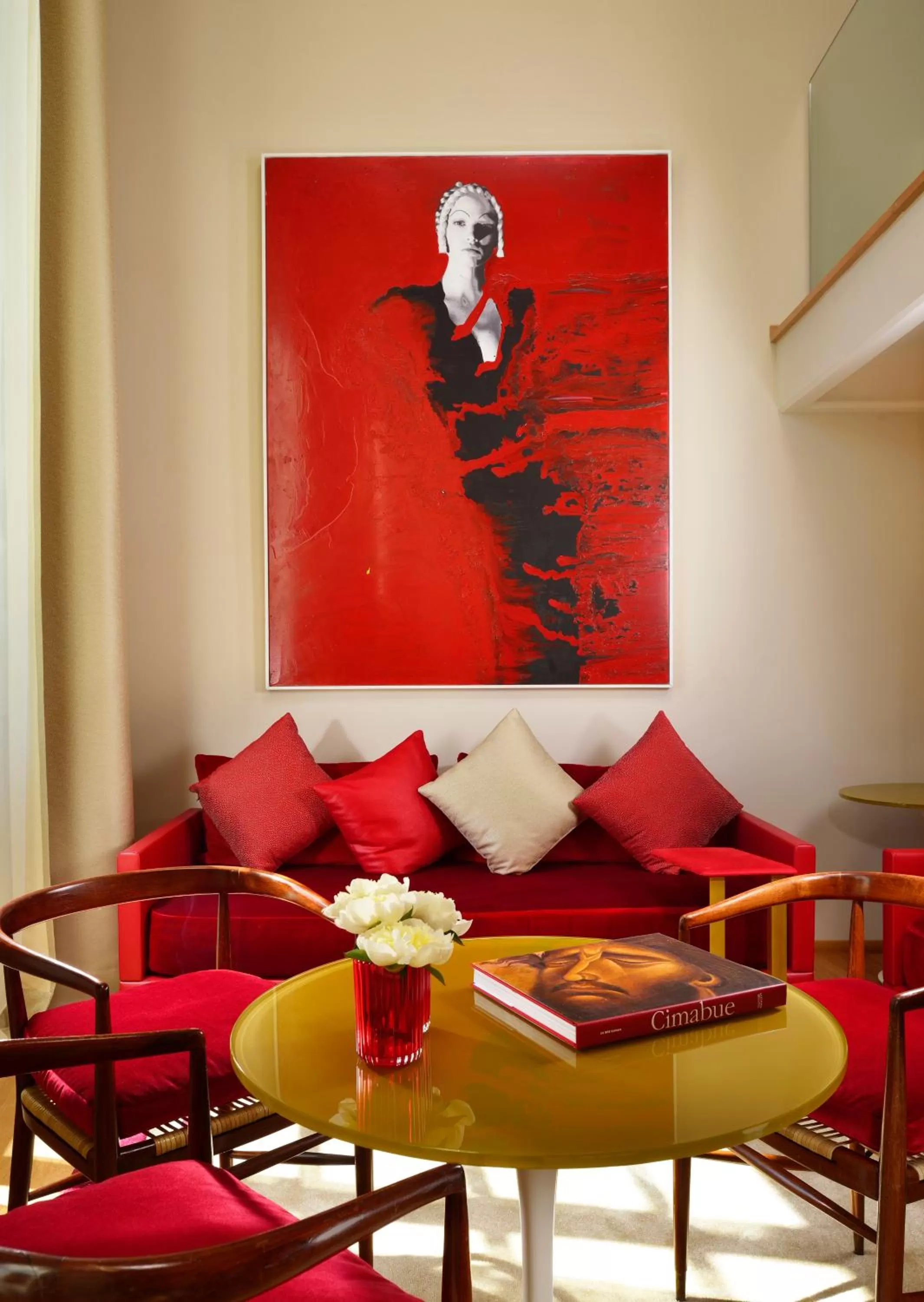 Living room in Grand Hotel Minerva