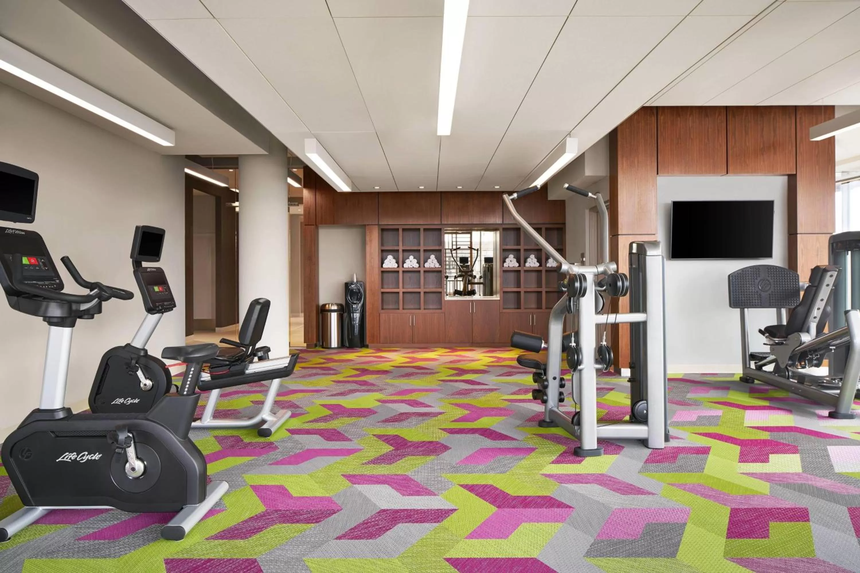 Fitness centre/facilities in Courtyard by Marriott Washington Downtown/Convention Center