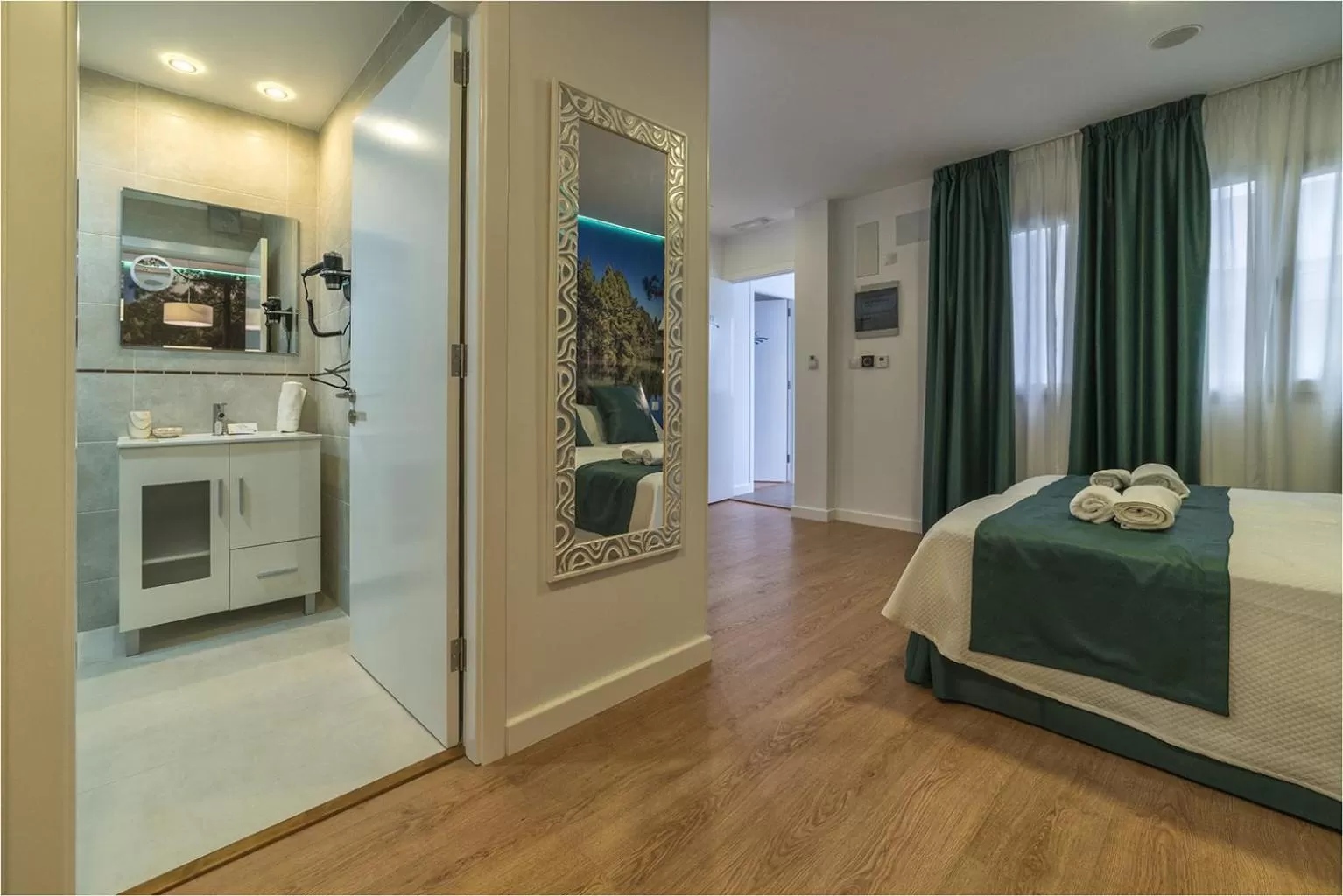 Bed in Hotel Ciudad del Mar