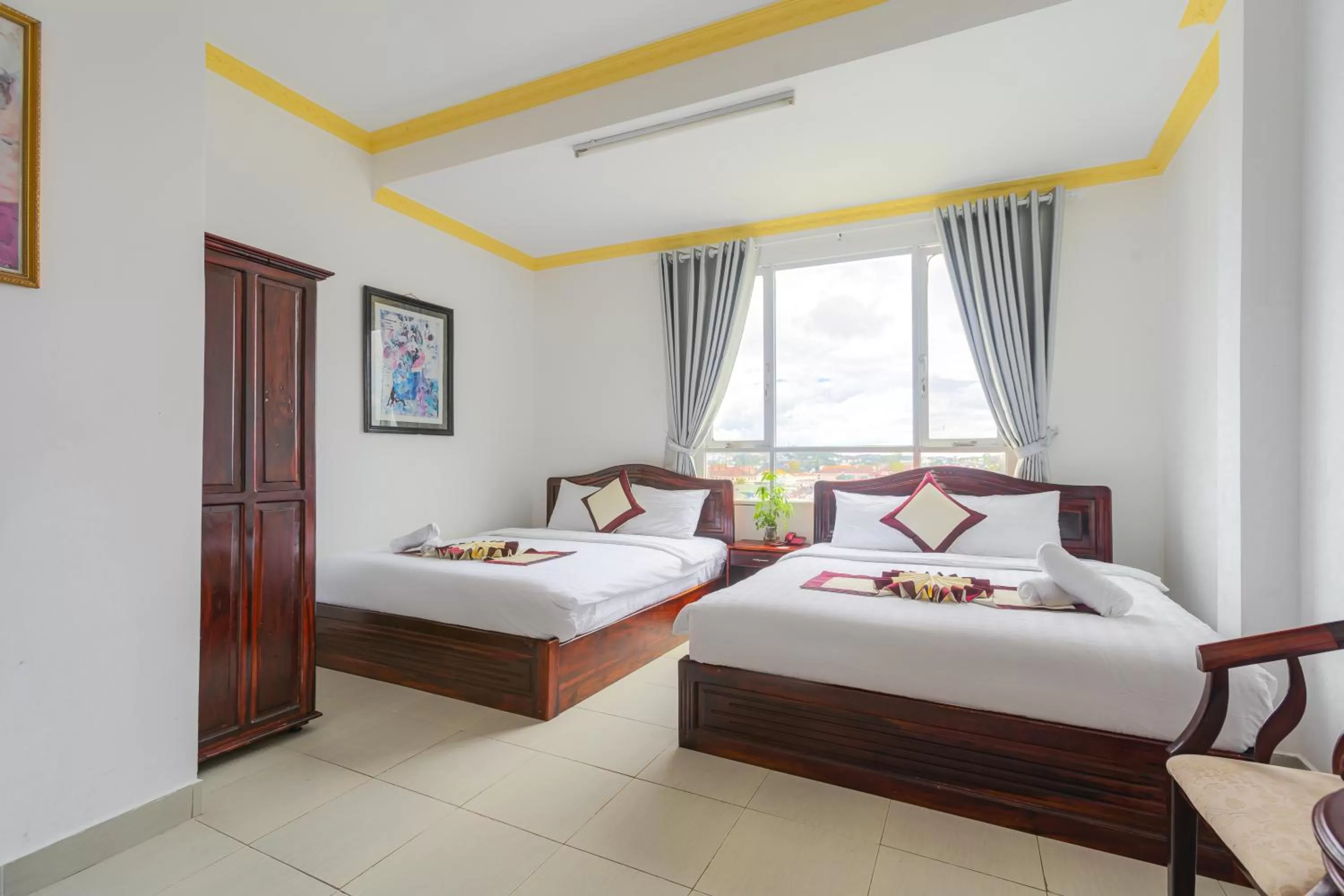 Bed in Miền Nhiệt Đới 2 Hotel