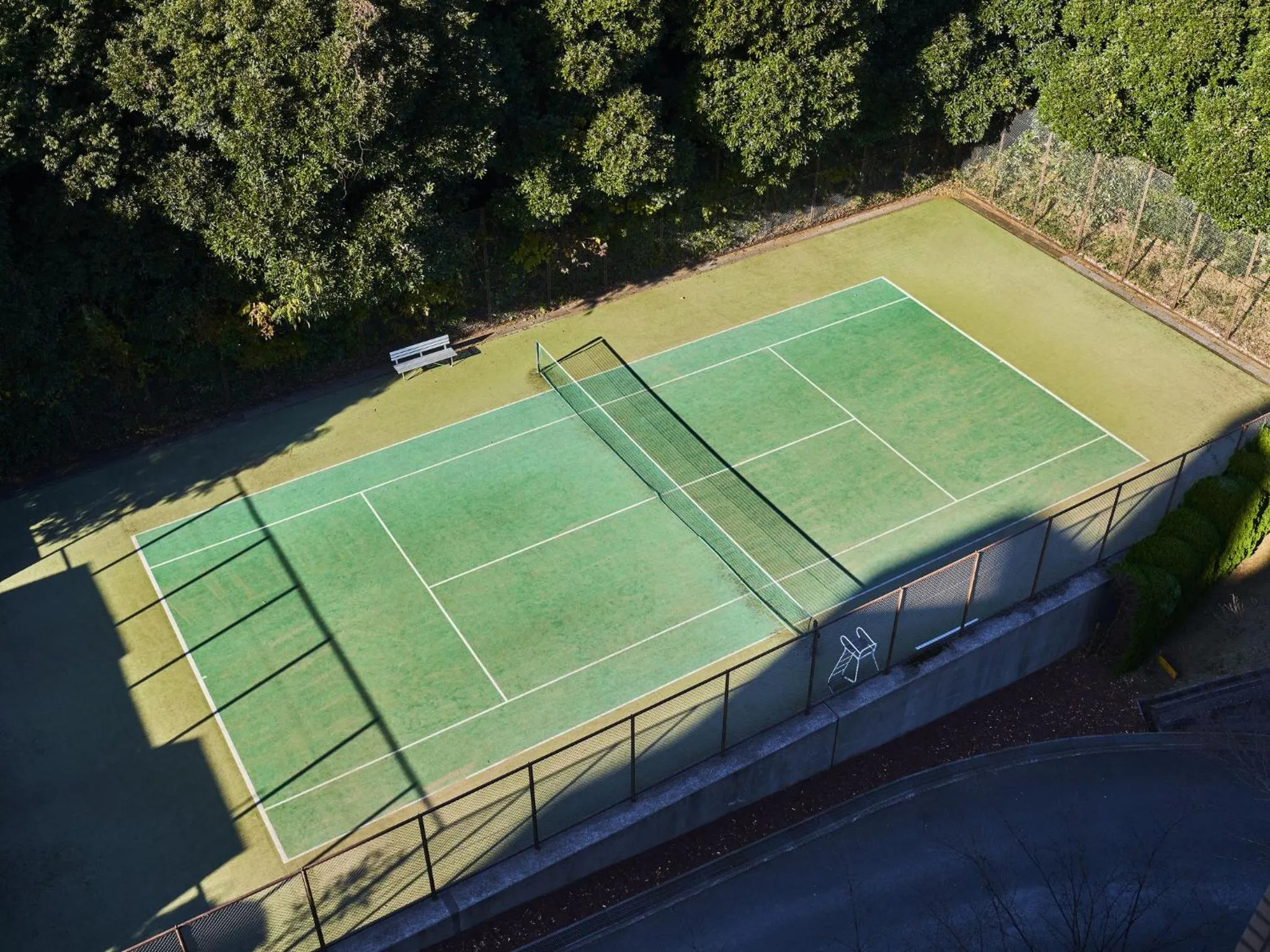 Tennis court in Hotel Village Izukogen