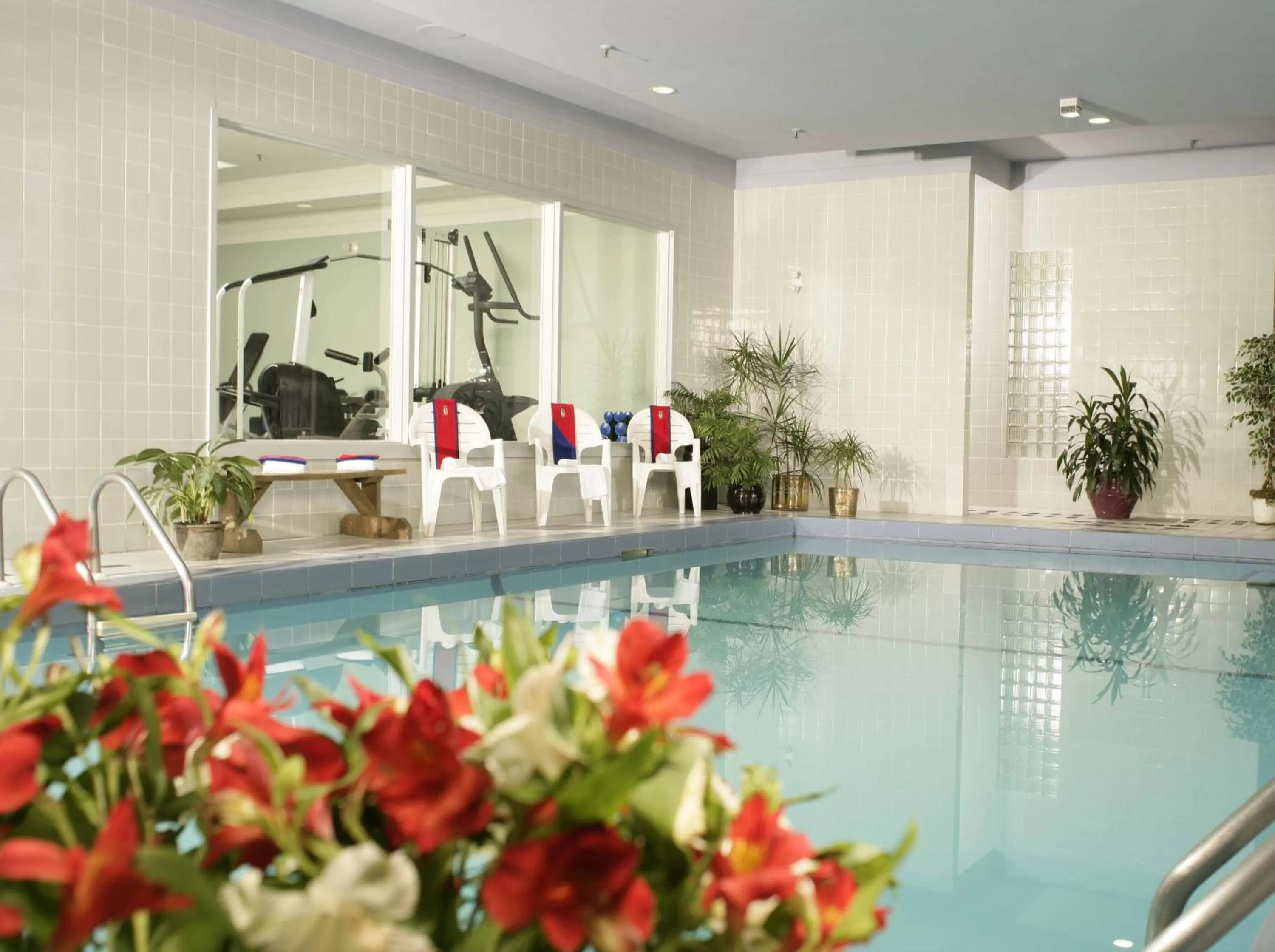 Swimming pool in Manoir des Sables Hôtel & Golf