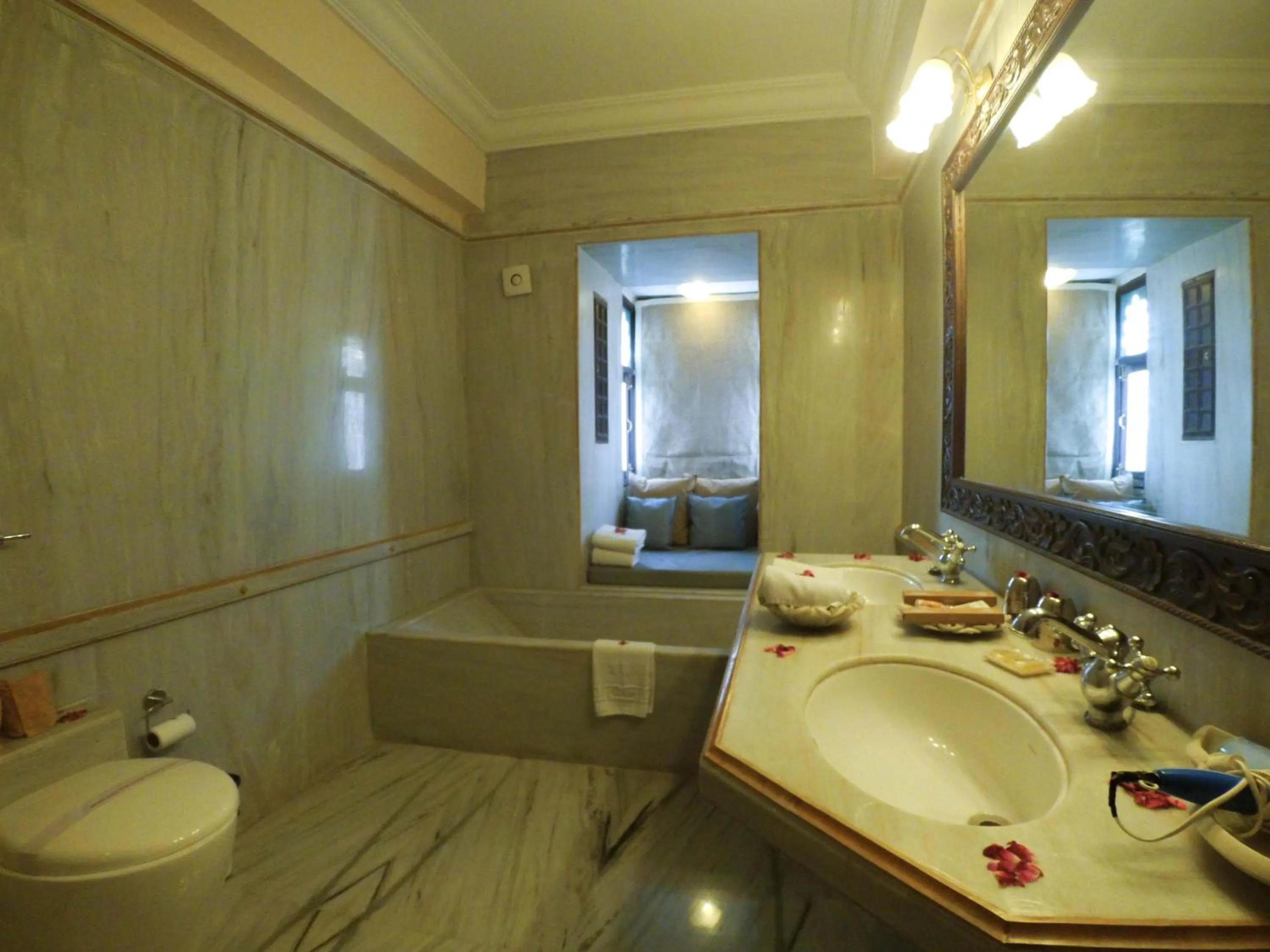 Bathroom in Hotel Udai Kothi