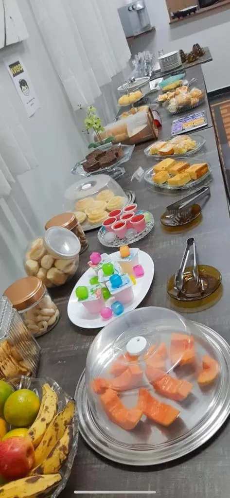 Buffet breakfast, Food in Hotel Central de Anápolis