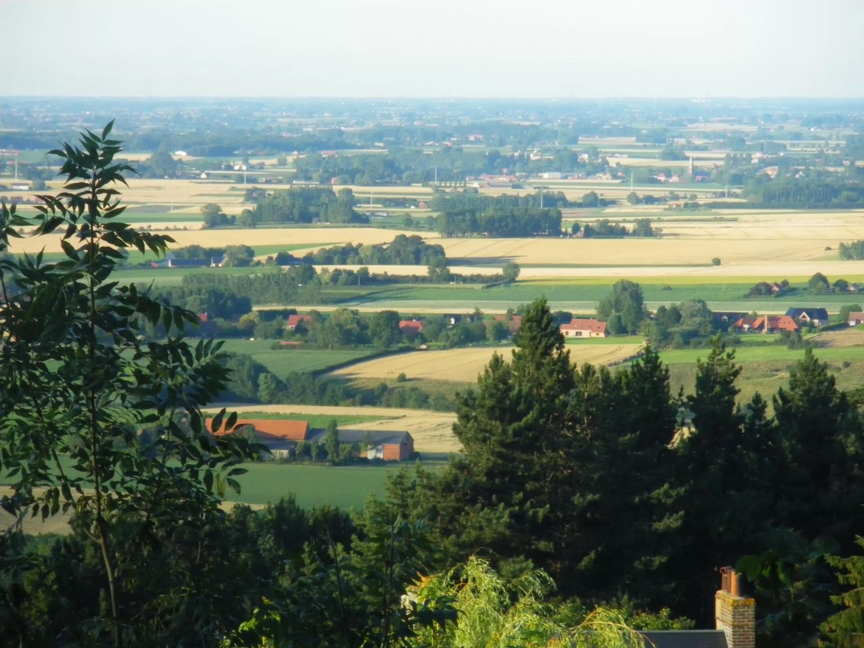 Bird's-eye View in La Vallée des Trois Monts