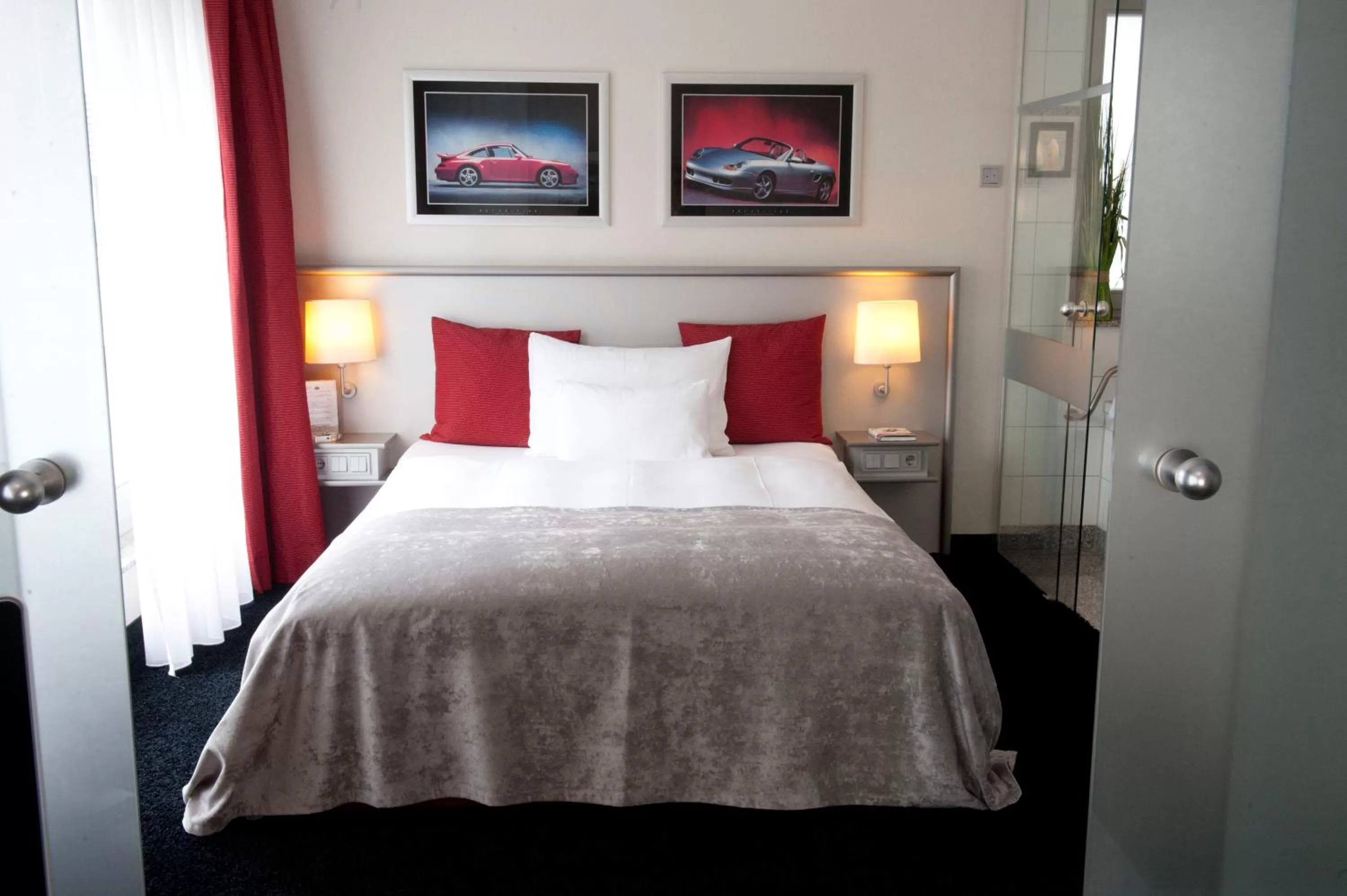 Bed in Wellings Romantik Hotel zur Linde