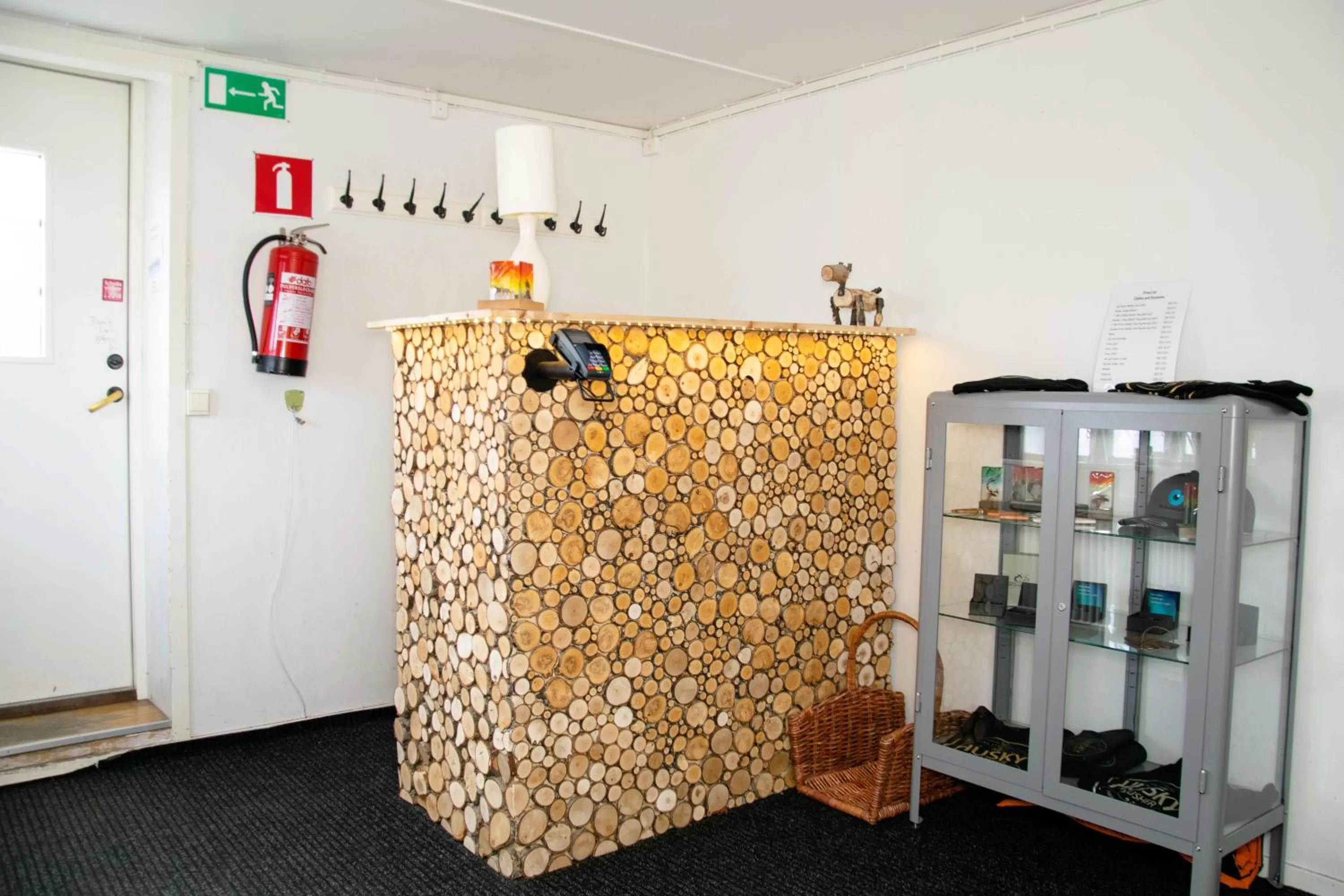 Lobby or reception in Husky Lodge Hostel