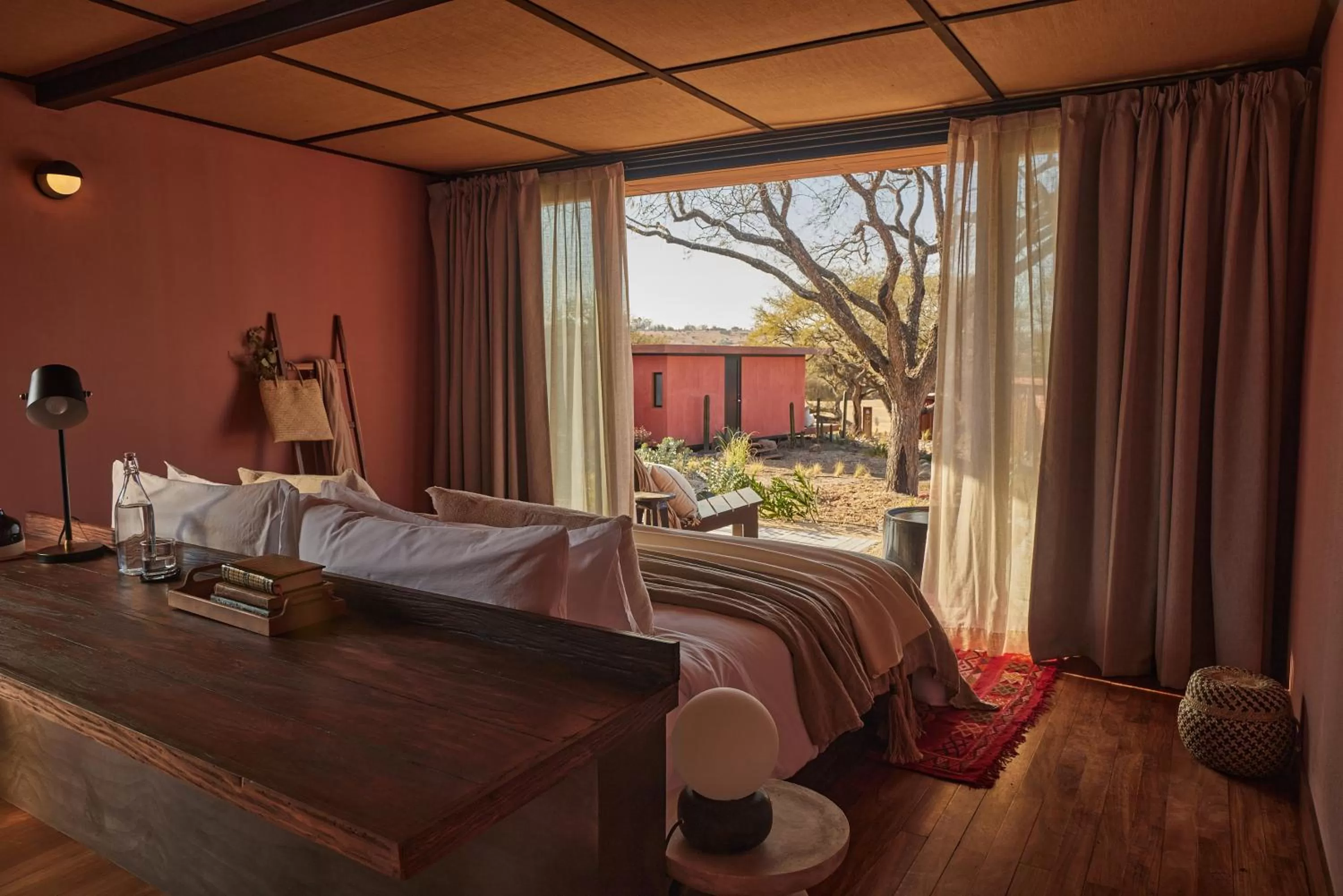 View (from property/room), Bed in Our Habitas San Miguel de Allende