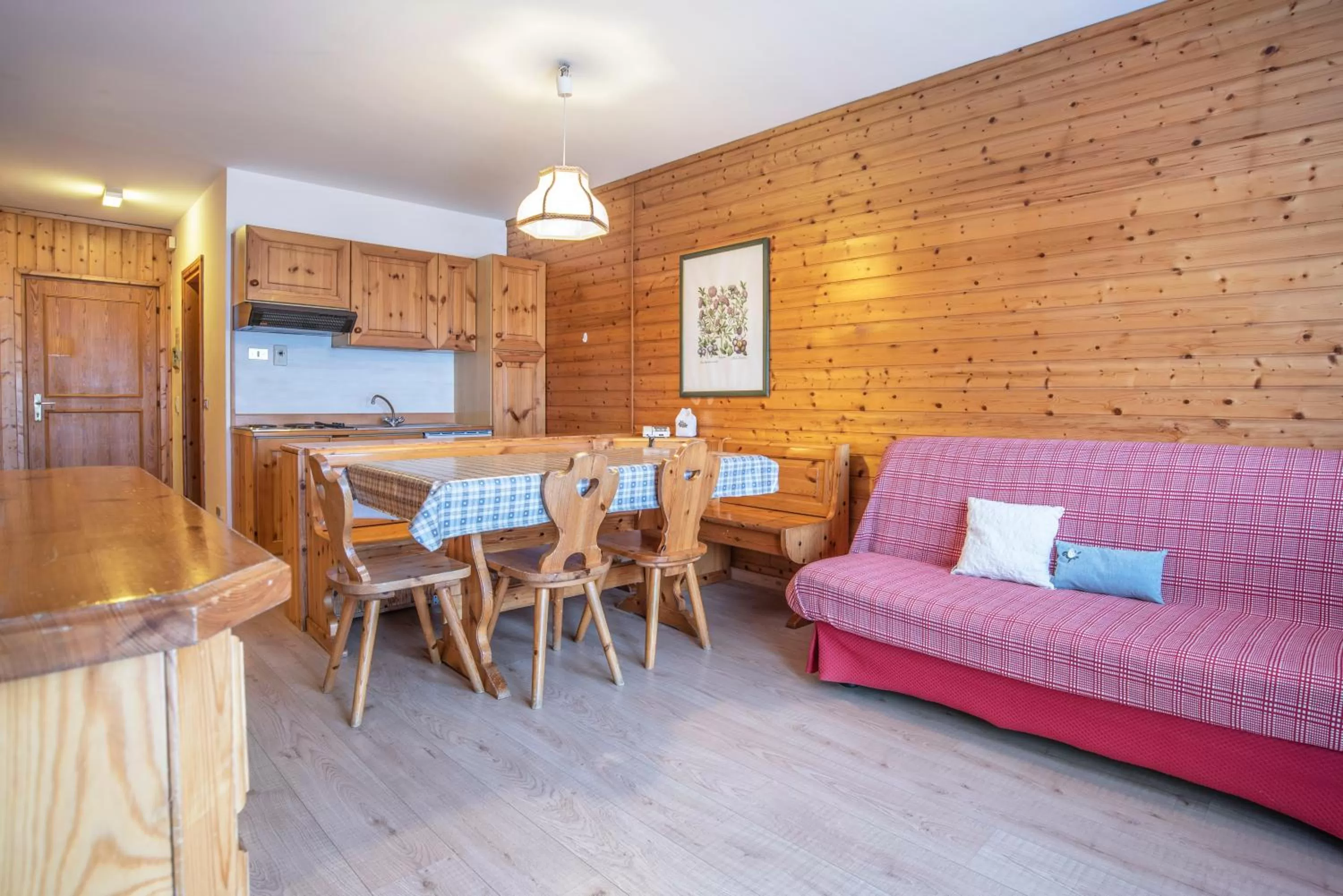 Kitchen or kitchenette in Hotel Resort Veronza