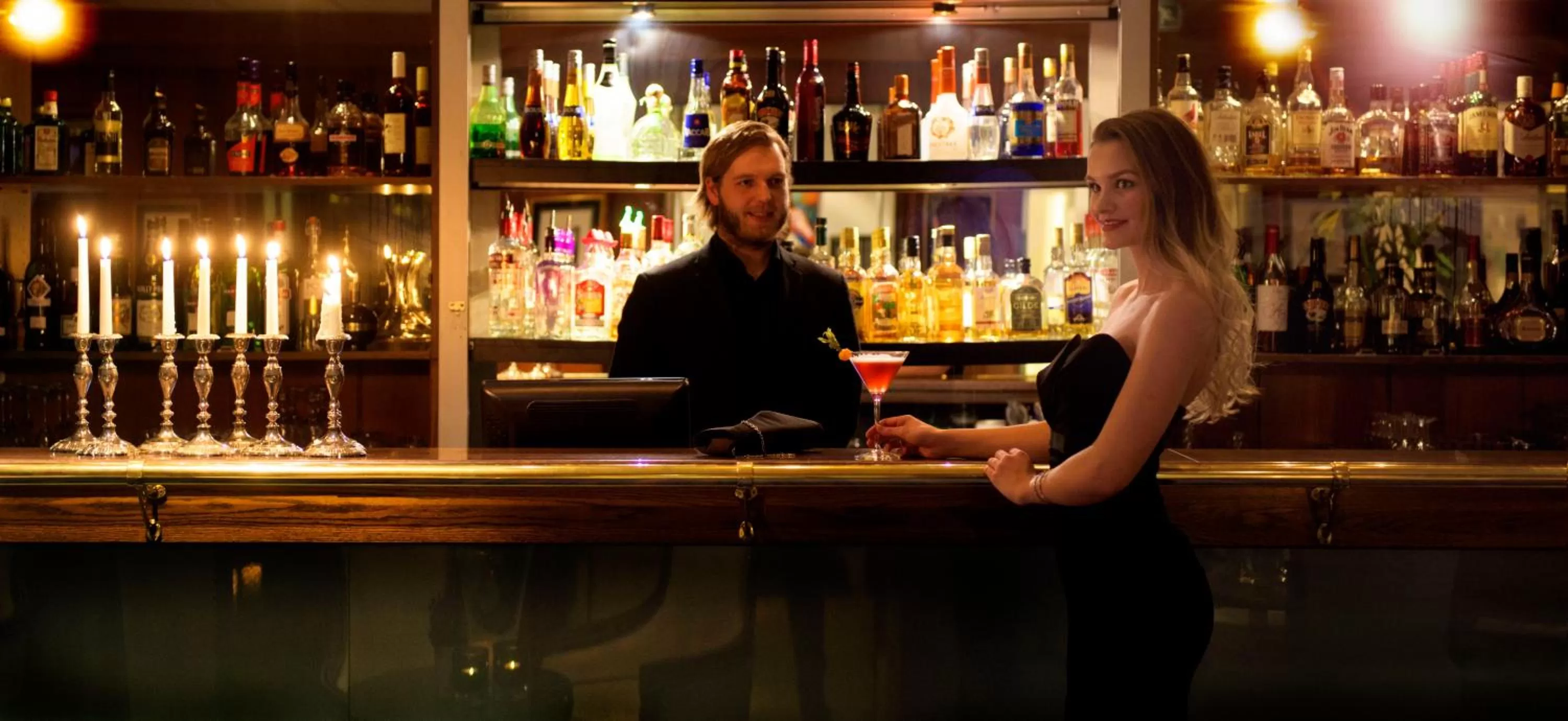 Lounge or bar in Vinger Hotell