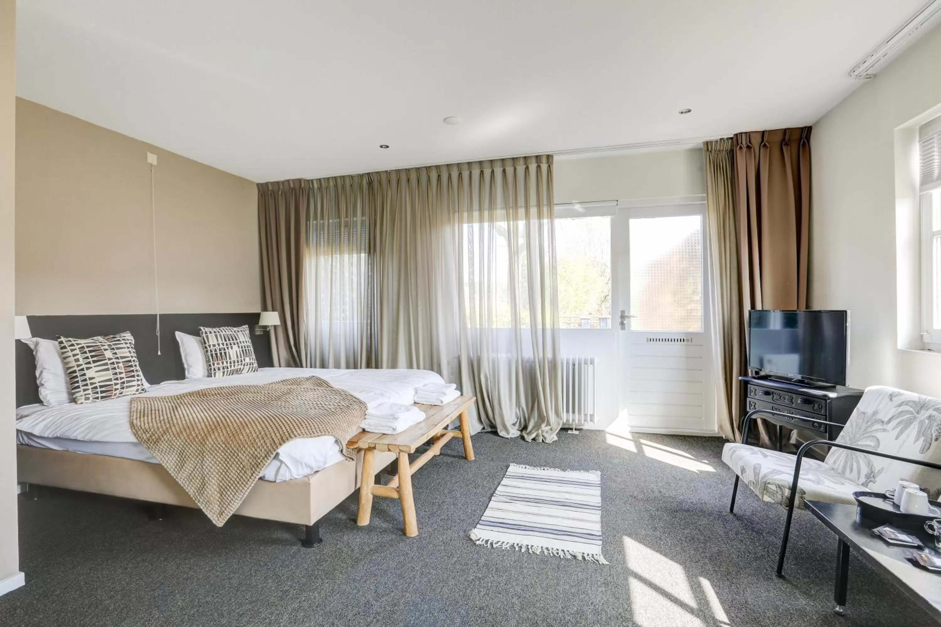 Bed in Herberg de Loohoeve