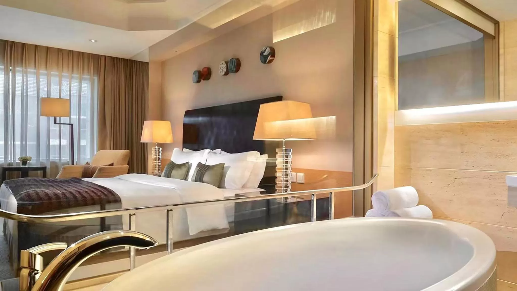 Photo of the whole room, Bed in Marco Polo Parkside, Beijing