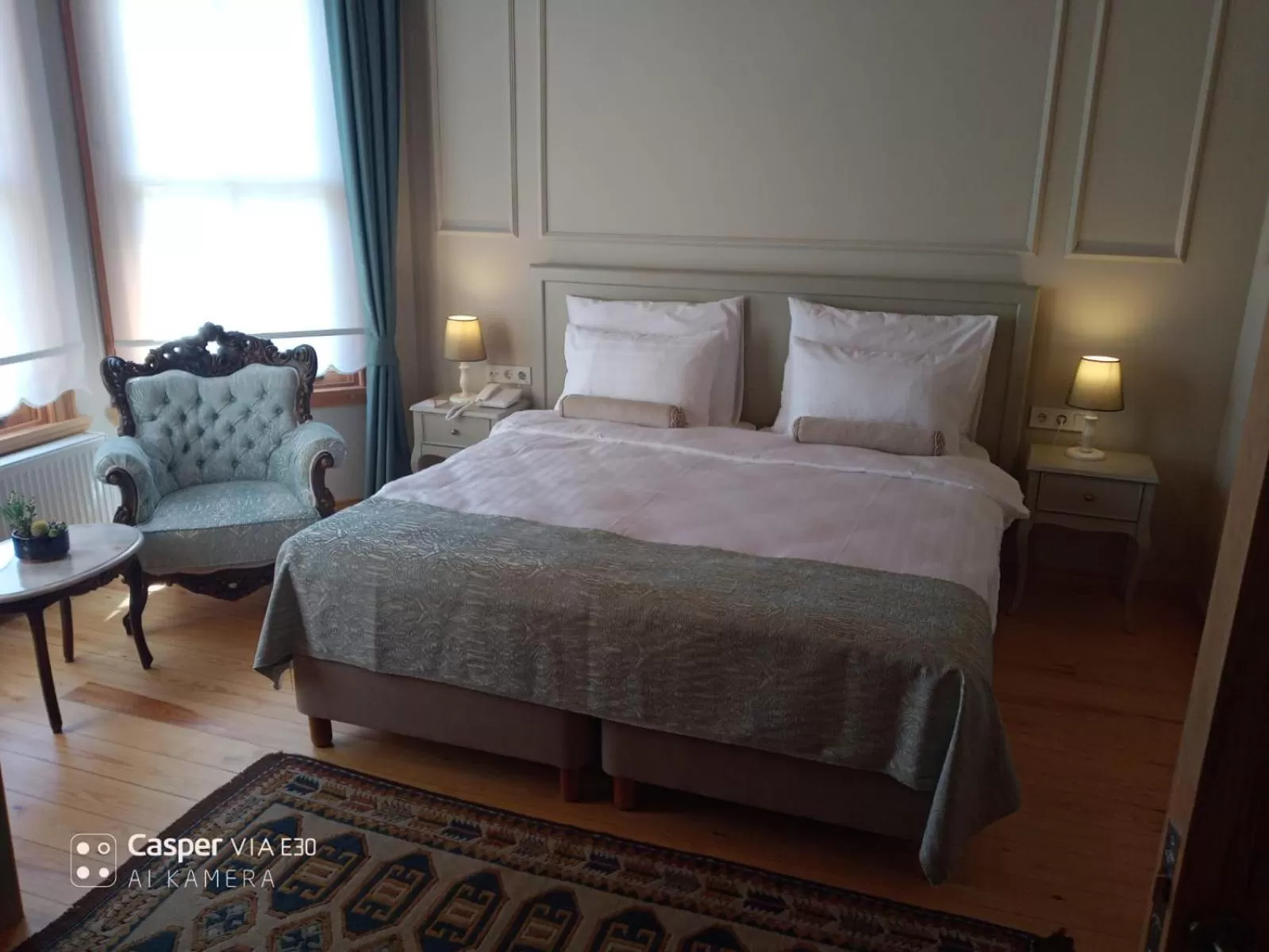 Bed in İkiz Konak Boutique Hotel