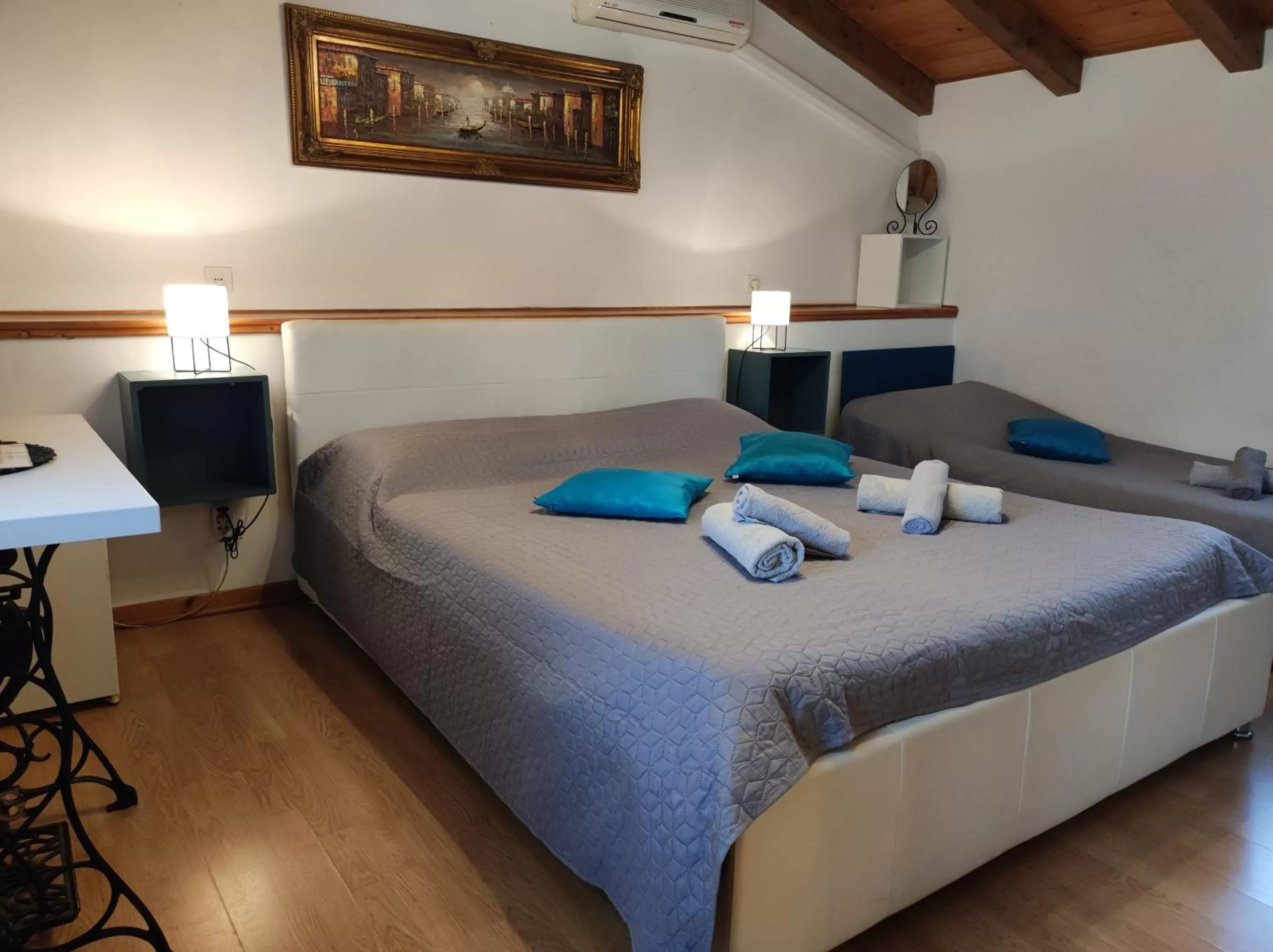 Bed in Rooms Barbieri Rovinj
