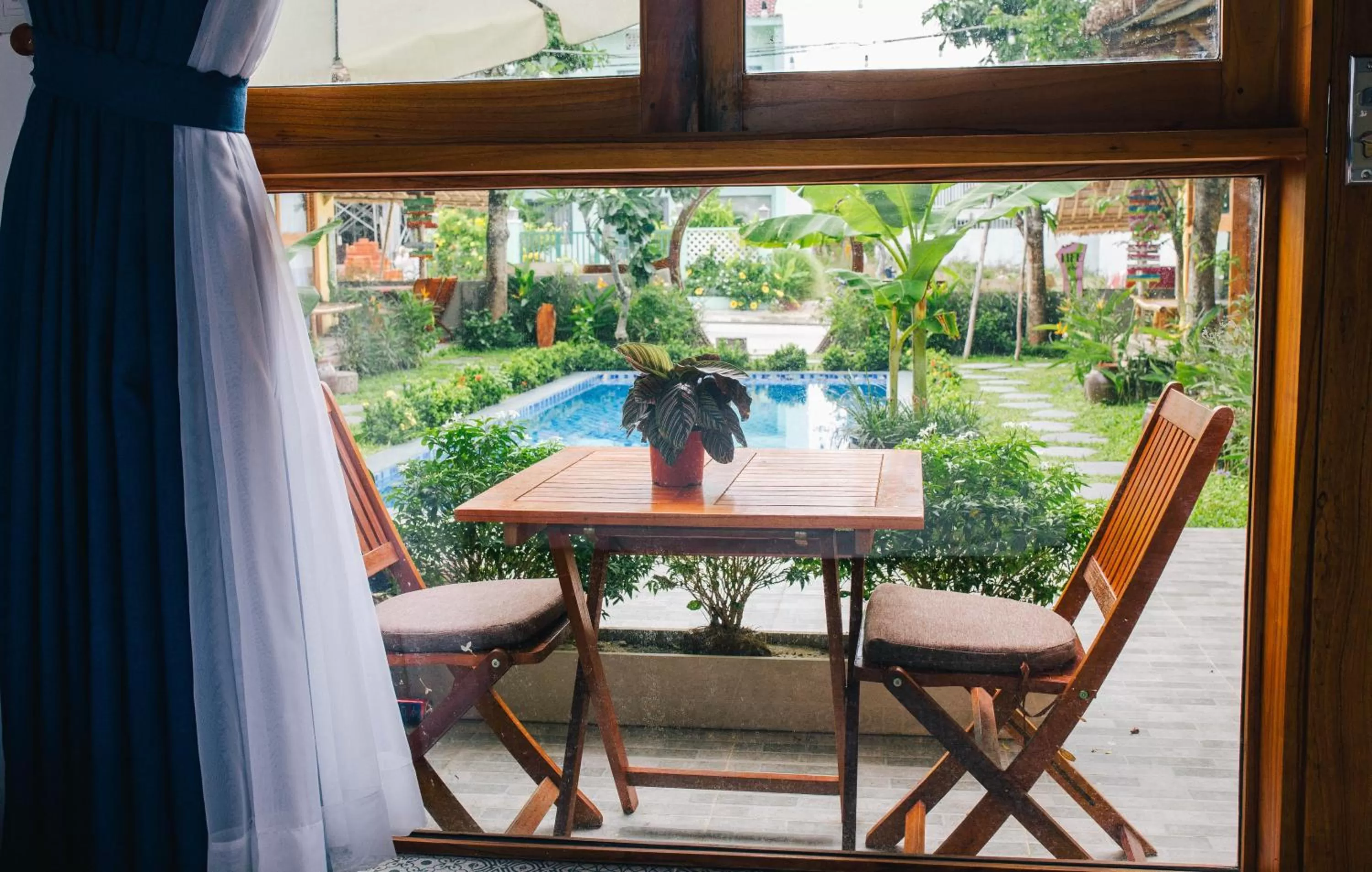 Pool View in La Belle Anbang Homestay