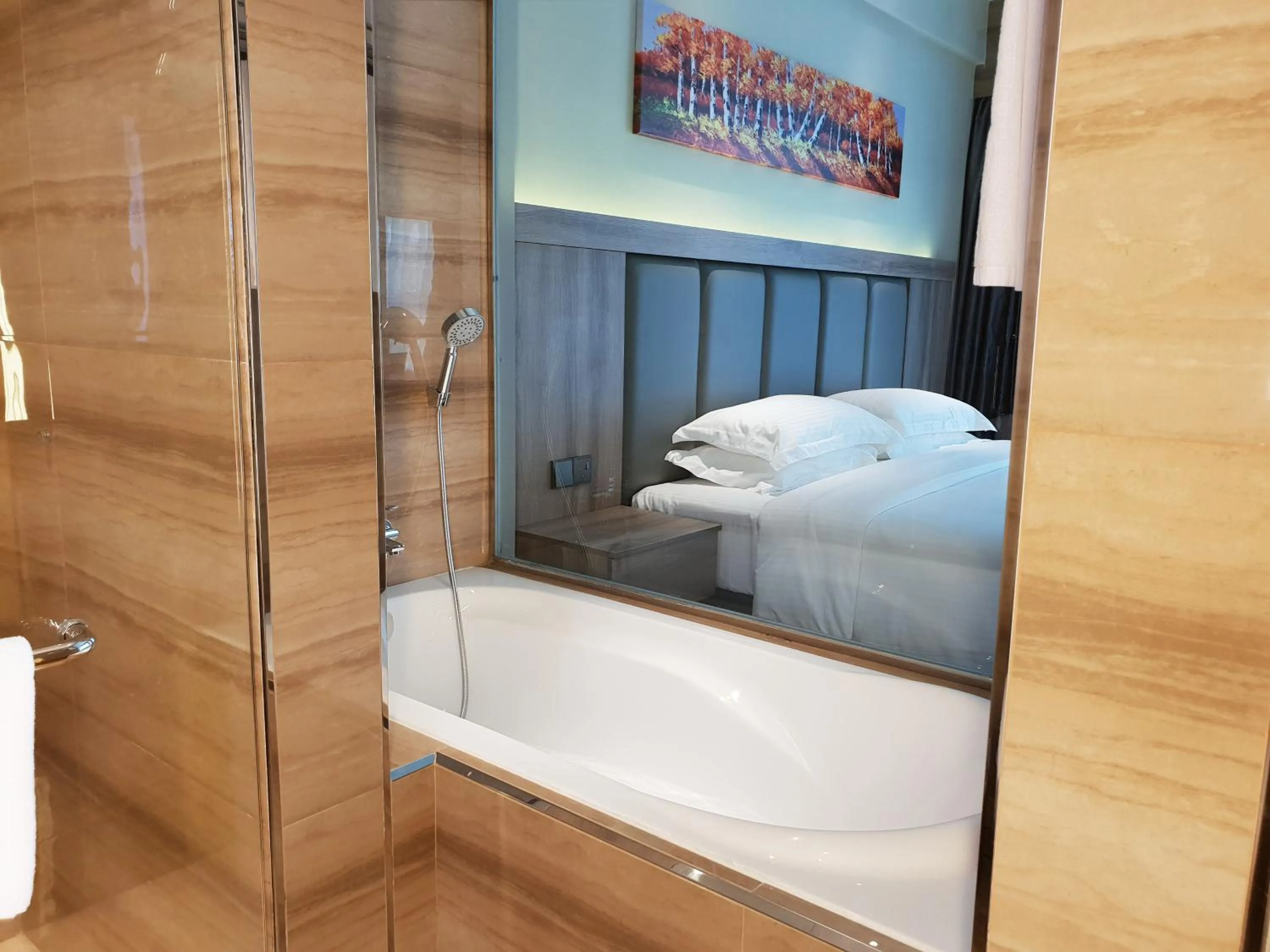 Bed in KSL Hot Spring Resort