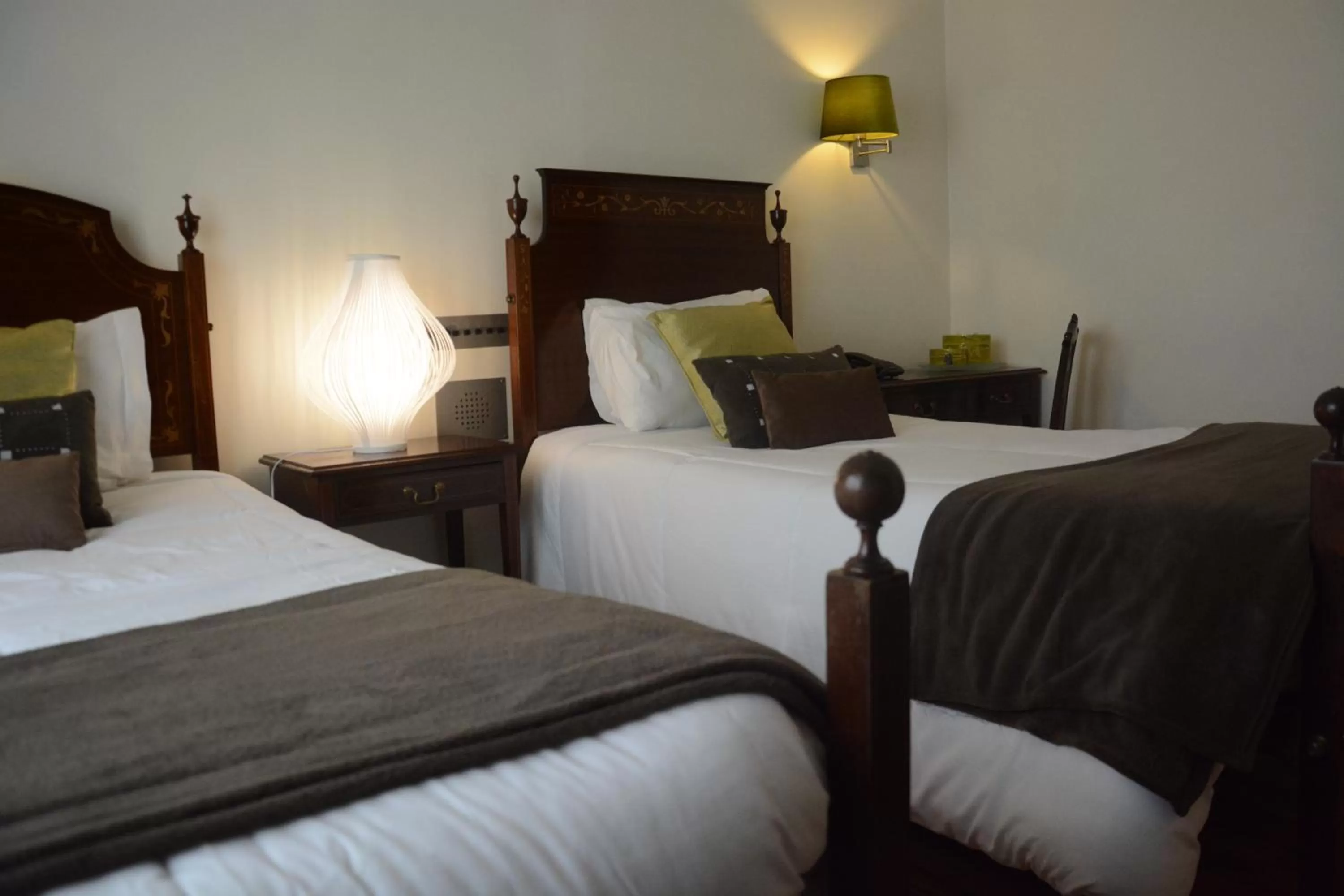 Bed in Hotel Sao Jose