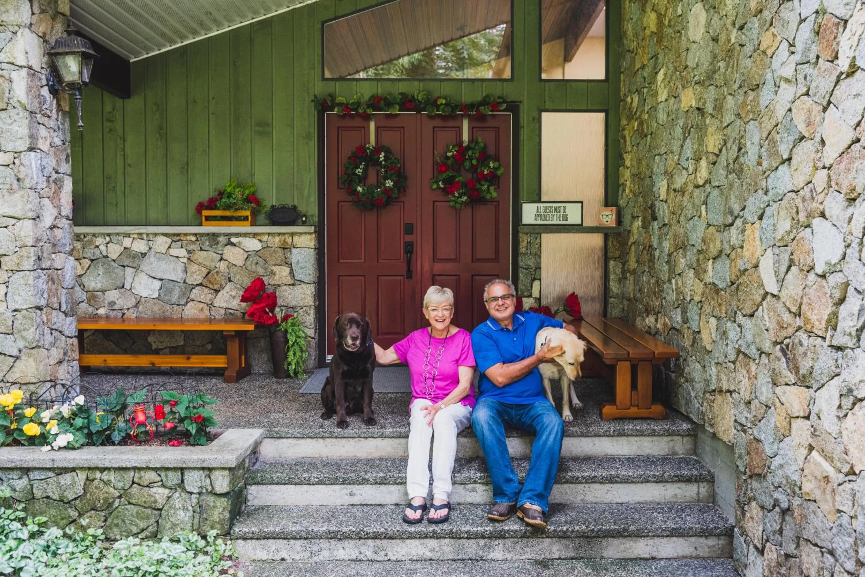 Staff in Misty Meadows B and B