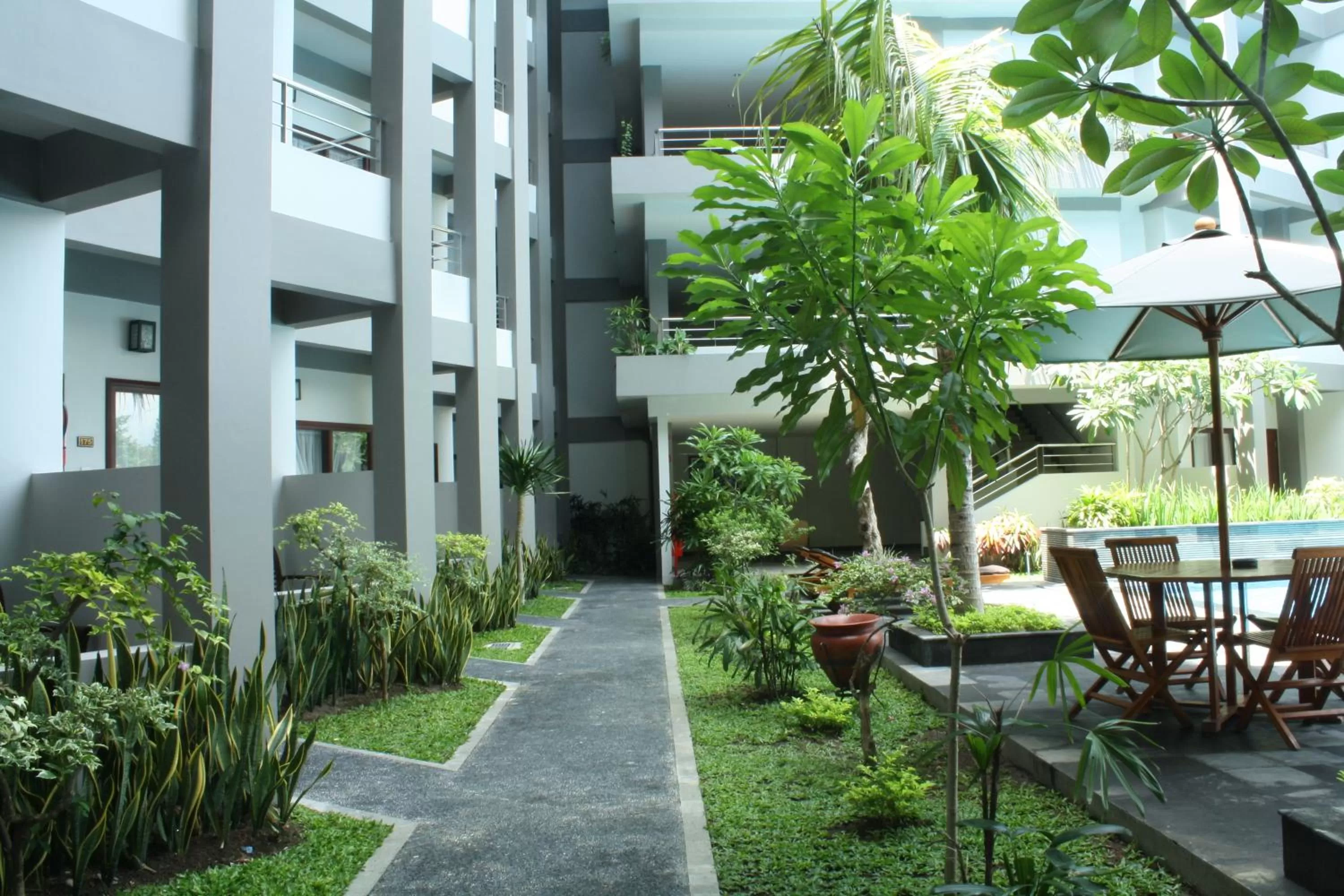Balcony/Terrace in Lombok Garden Hotel