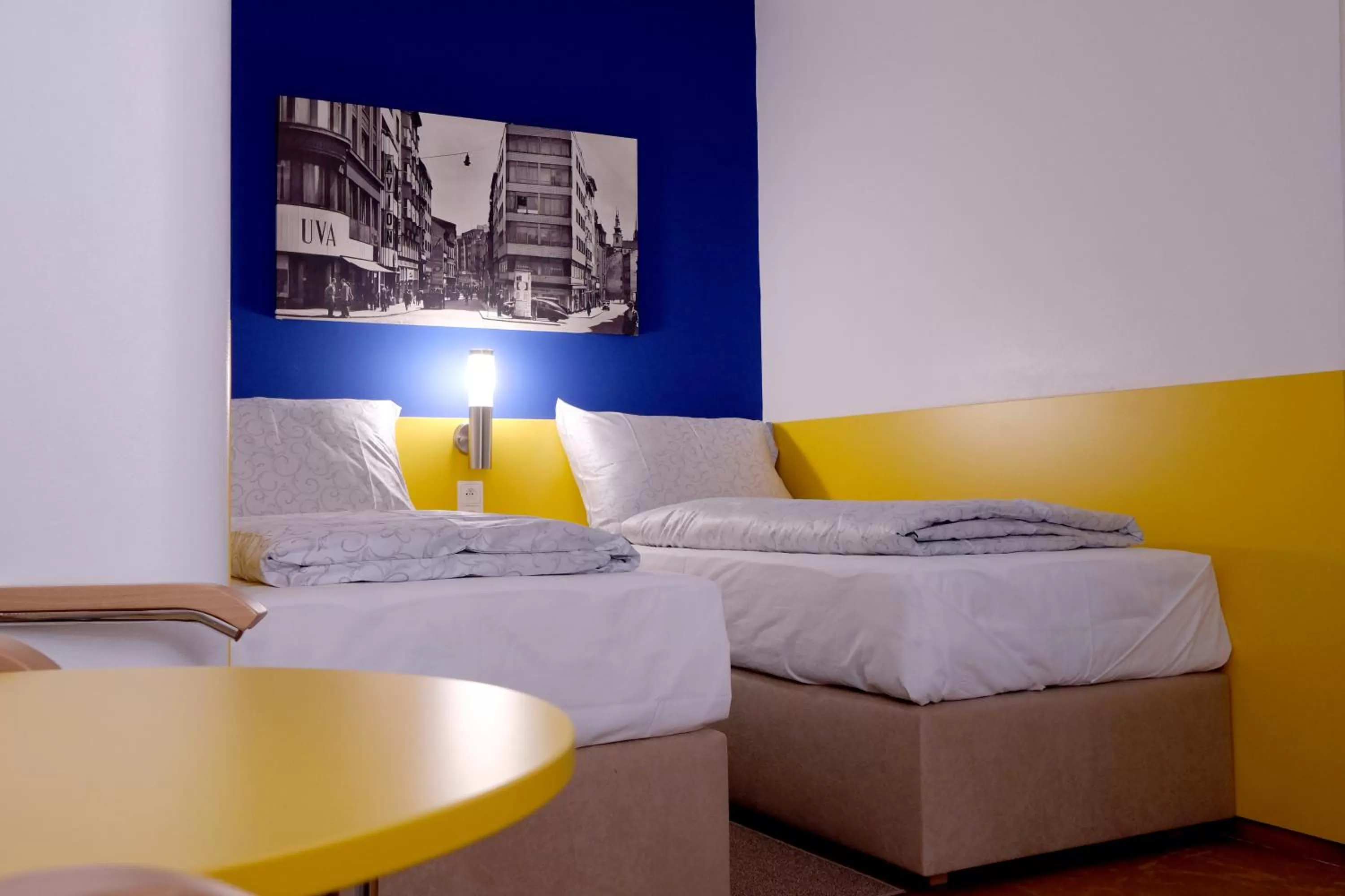 Bed in Hotel Avion - National Cultural Monument - ICONIC HOUSES ORG